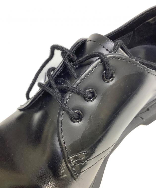 Dr. Martens レザーシューズ ブラック US9 中古・古着通販】Dr.Martens (ドクターマーチン) レザーシューズ