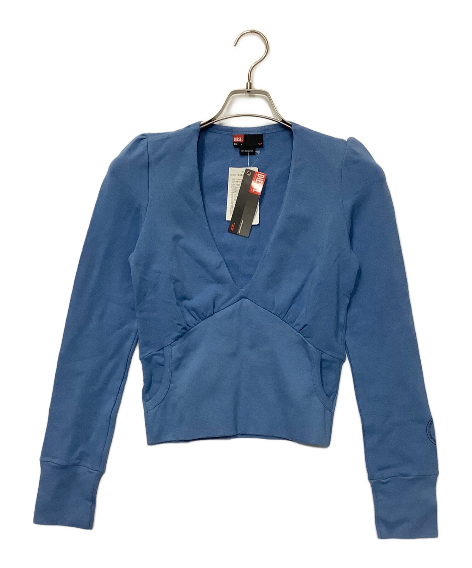 中古・古着通販】DIESEL (ディーゼル) 長袖カットソー ブルー サイズ:S 