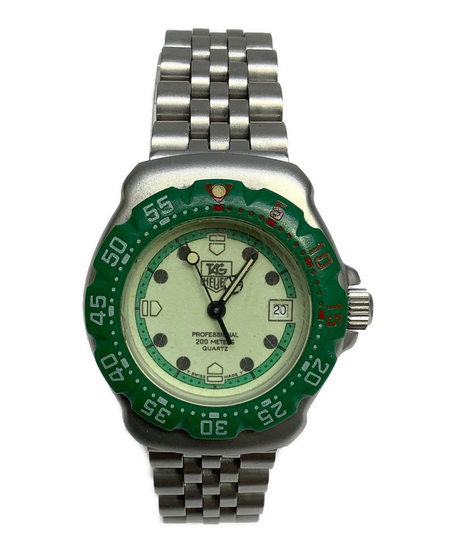 中古・古着通販】TAG HEUER (タグ・ホイヤー) 腕時計 silver｜ブランド 