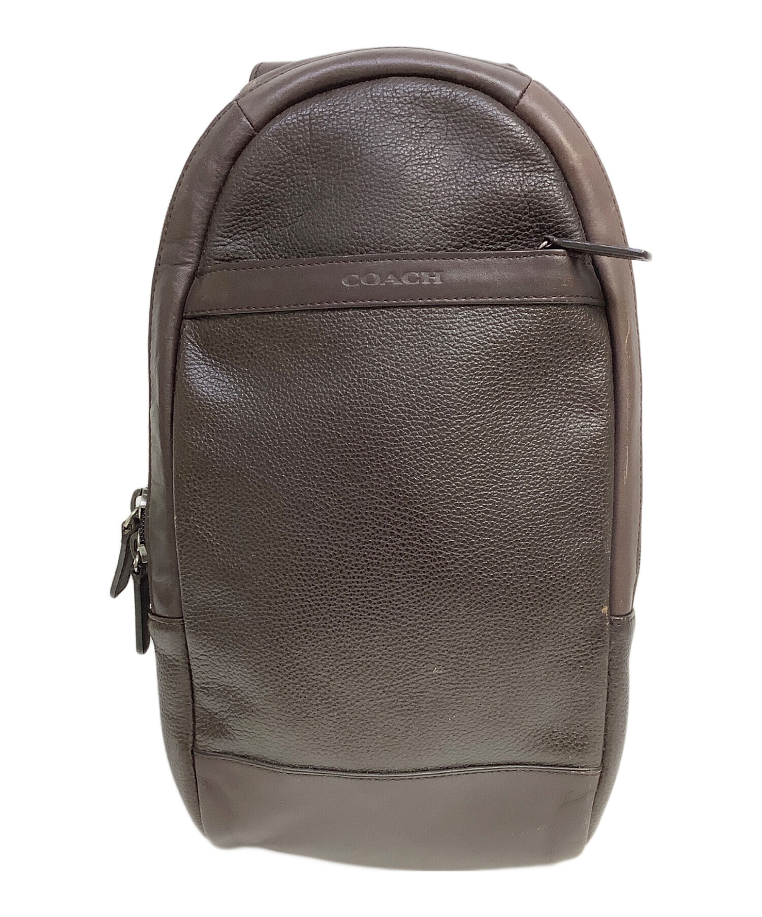 中古・古着通販】COACH (コーチ) ショルダーバッグ ブラウン｜ブランド