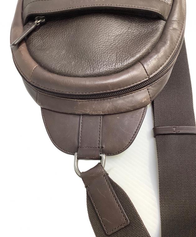 中古・古着通販】COACH (コーチ) ショルダーバッグ ブラウン｜ブランド