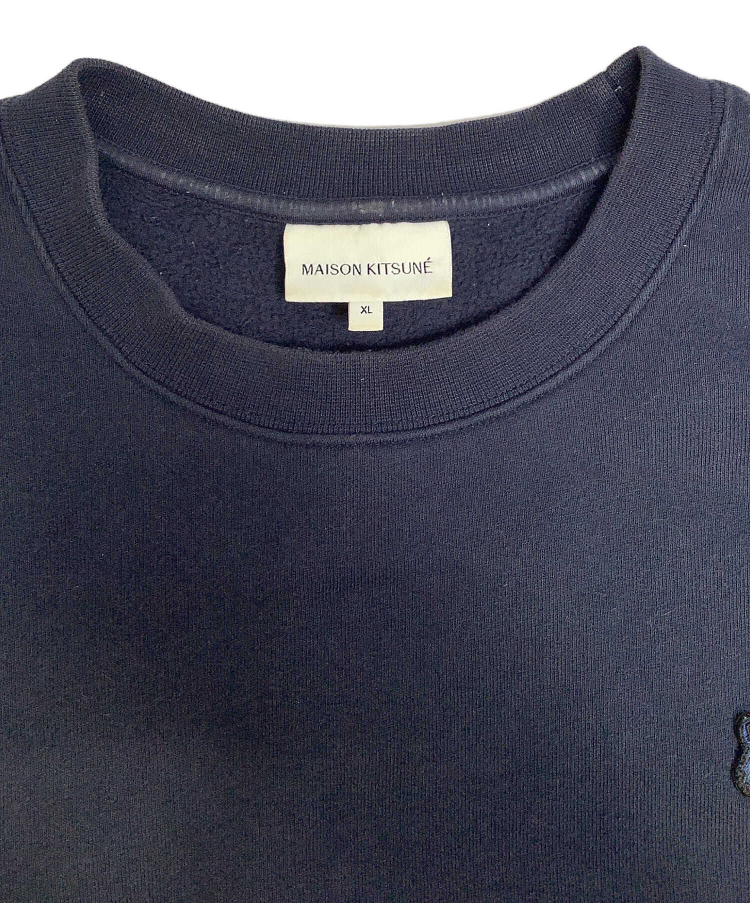 中古・古着通販】MAISON KITSUNE (メゾンキツネ) スウェット ネイビー