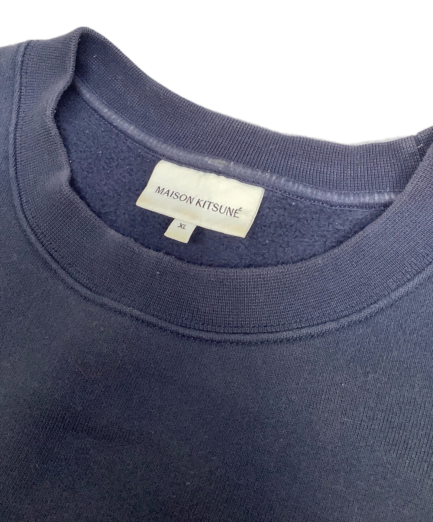 中古・古着通販】MAISON KITSUNE (メゾンキツネ) スウェット ネイビー