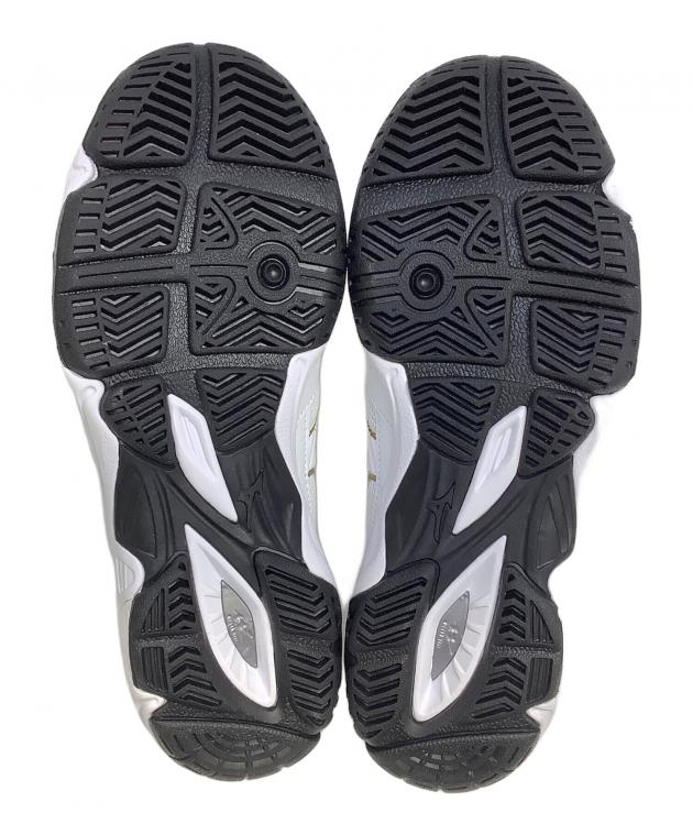 中古・古着通販】MIZUNO (ミズノ) シューズ ホワイト サイズ:25.5cm