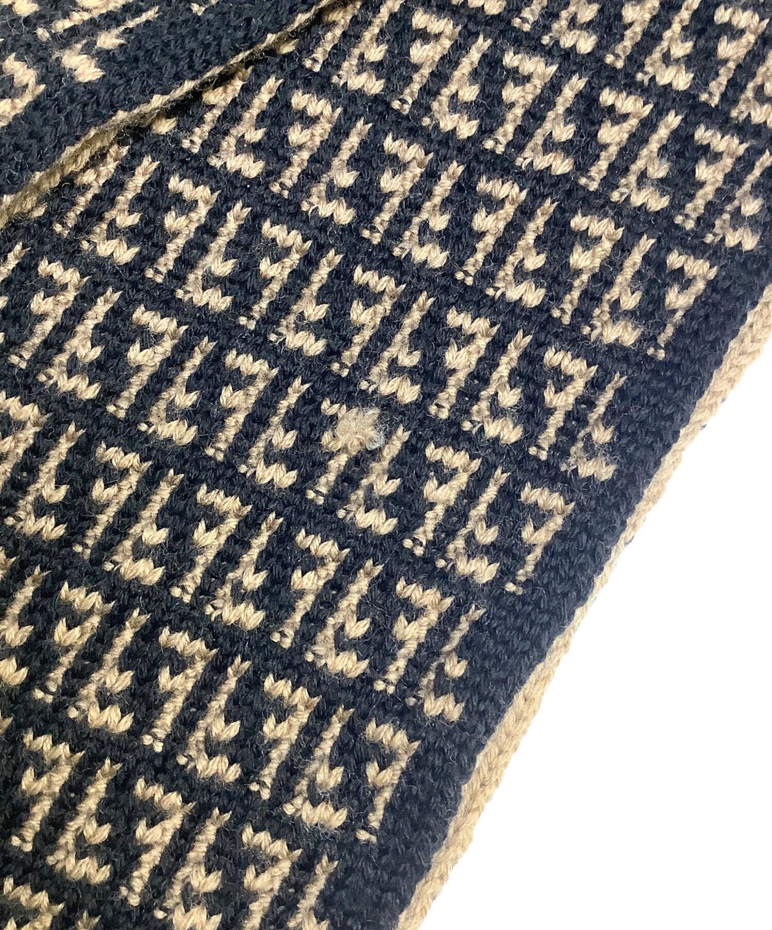 中古・古着通販】FENDI (フェンディ) マフラー ブラウン×ブラック