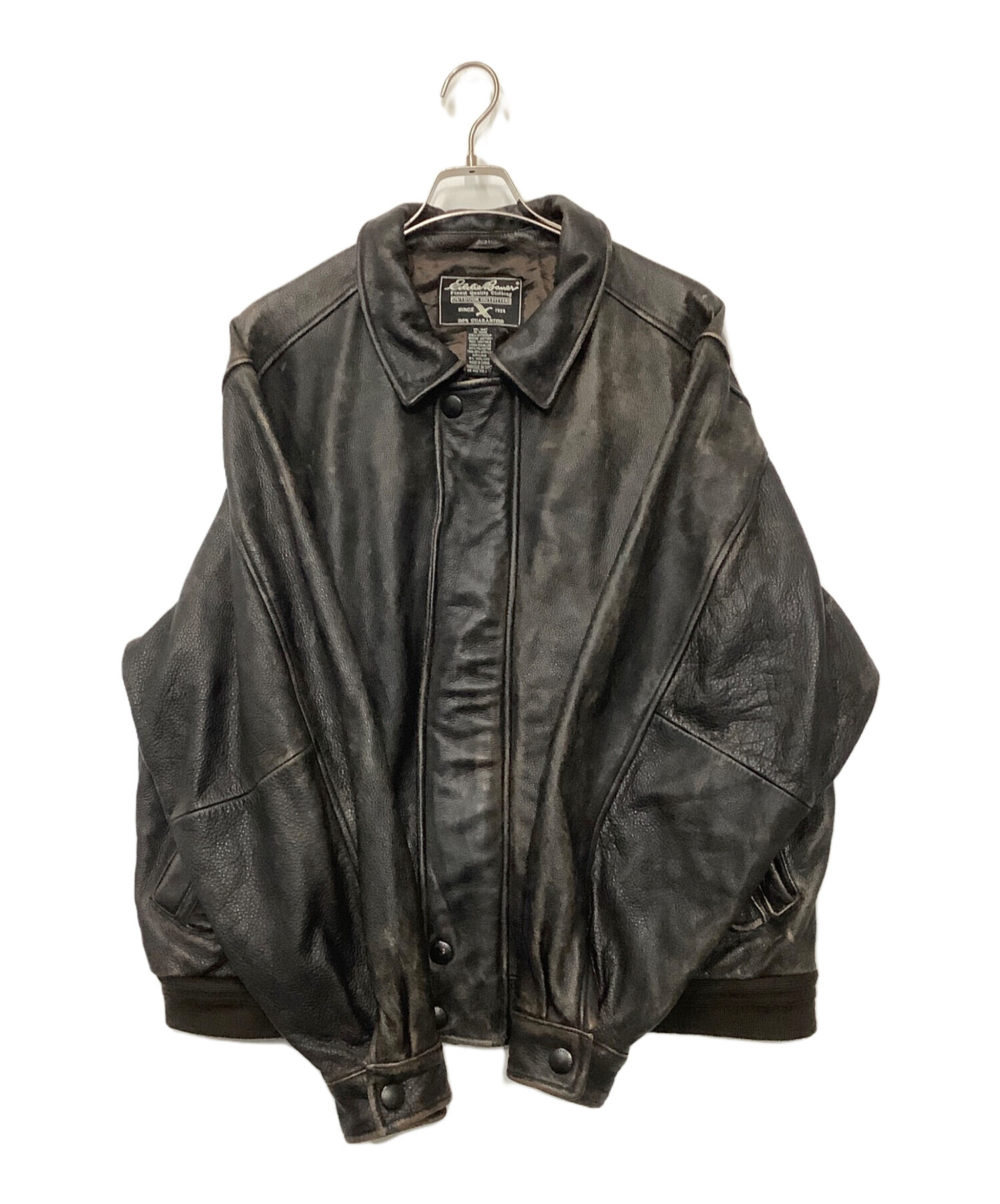 中古・古着通販】Eddie Bauer (エディーバウアー) レザージャケット