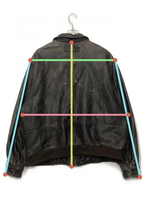 中古・古着通販】Eddie Bauer (エディーバウアー) レザージャケット