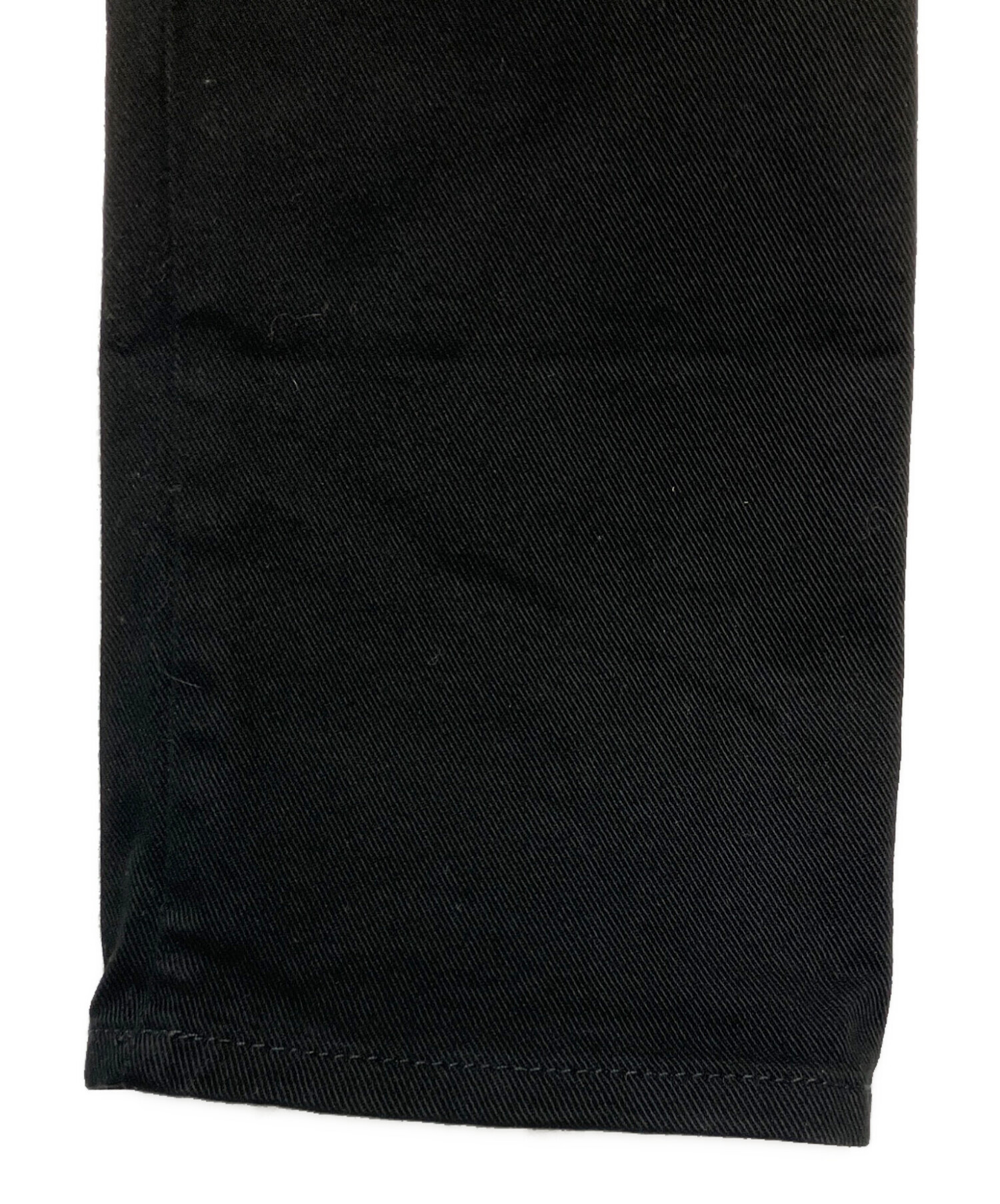 中古・古着通販】GUCCI (グッチ) ストレートパンツ ブラック サイズ:46