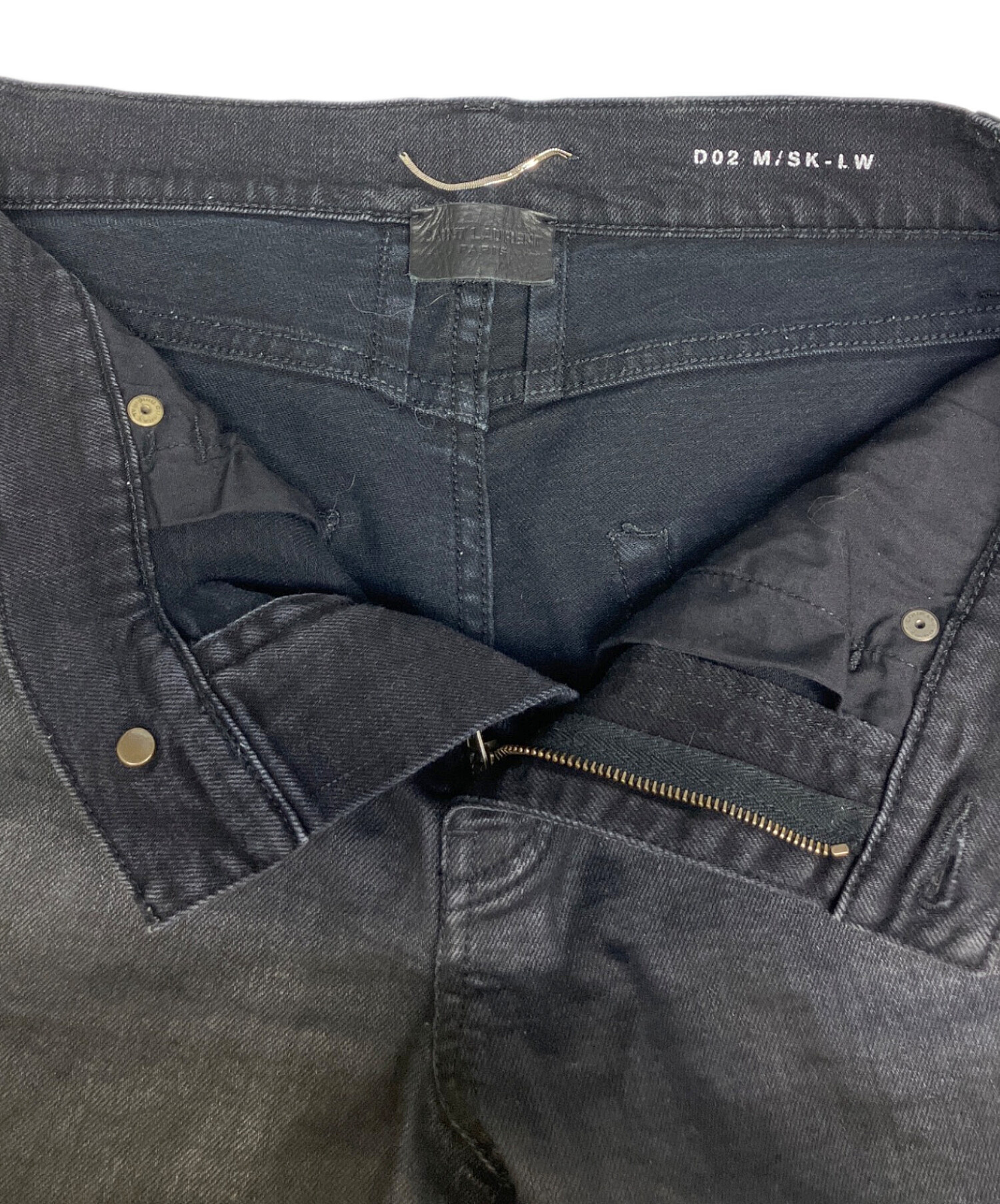 中古・古着通販】Saint Laurent Paris (サンローランパリ) ブラック 