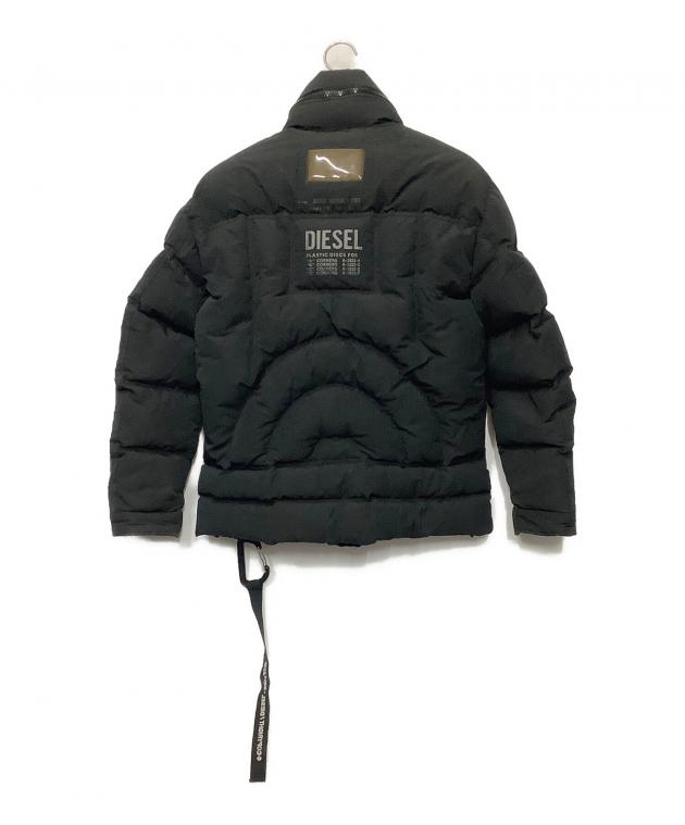 中古・古着通販】DIESEL (ディーゼル) ダウンジャケット ブラック