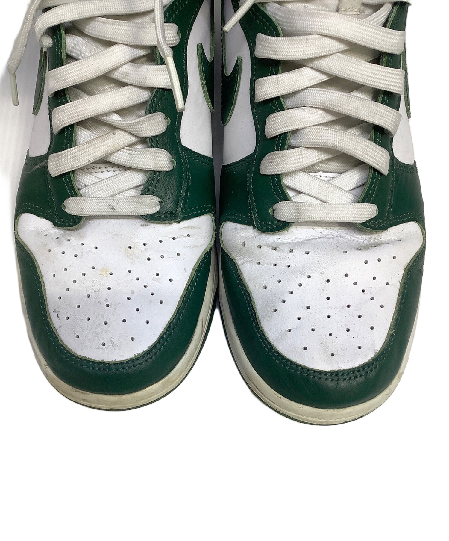 中古・古着通販】NIKE (ナイキ) ハイカットスニーカー グリーン