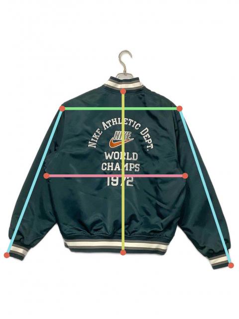 中古・古着通販】NIKE (ナイキ) スタジャン グリーン サイズ:L