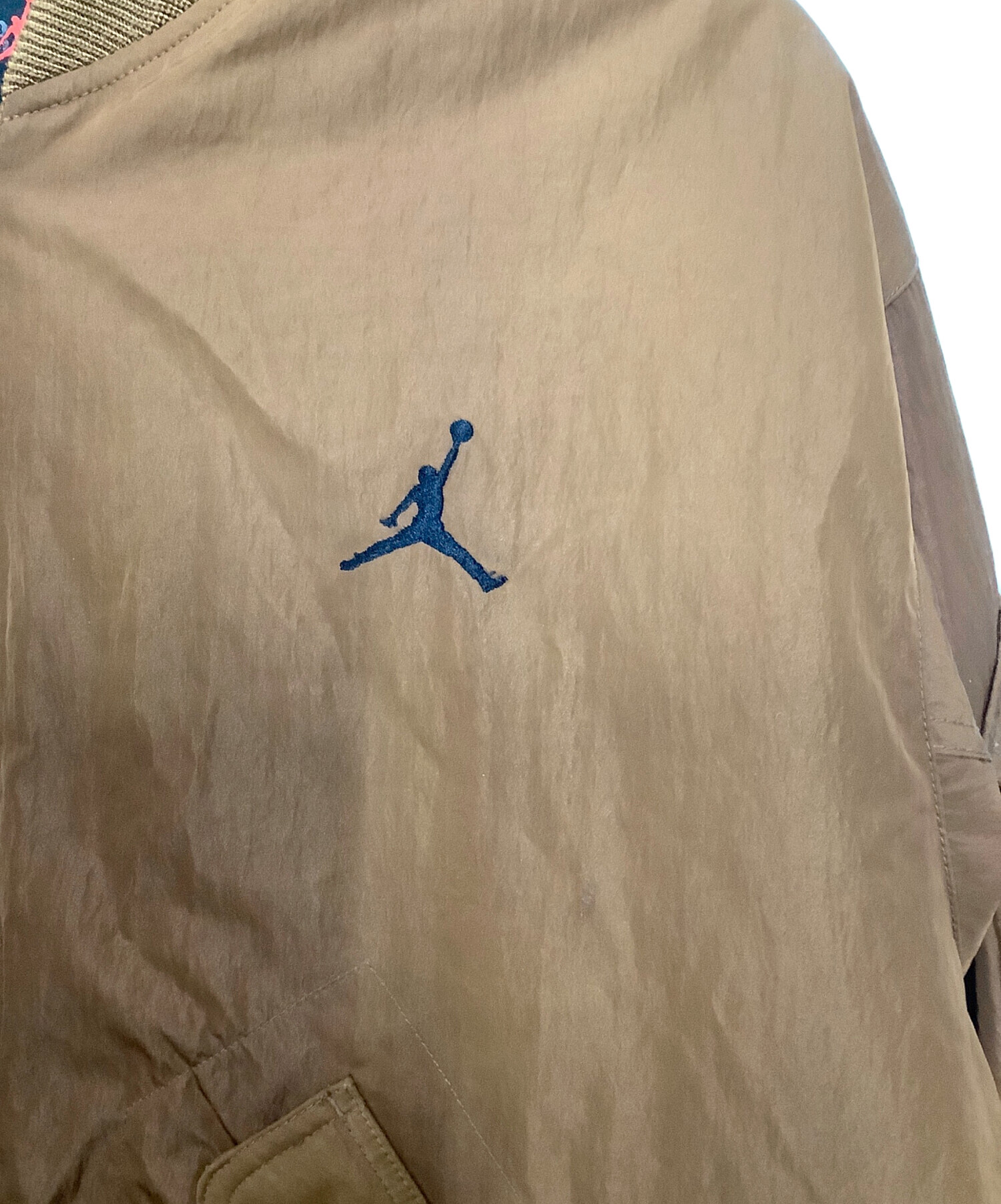 中古・古着通販】JORDAN (ジョーダン) ジップジャケット ブラウン 