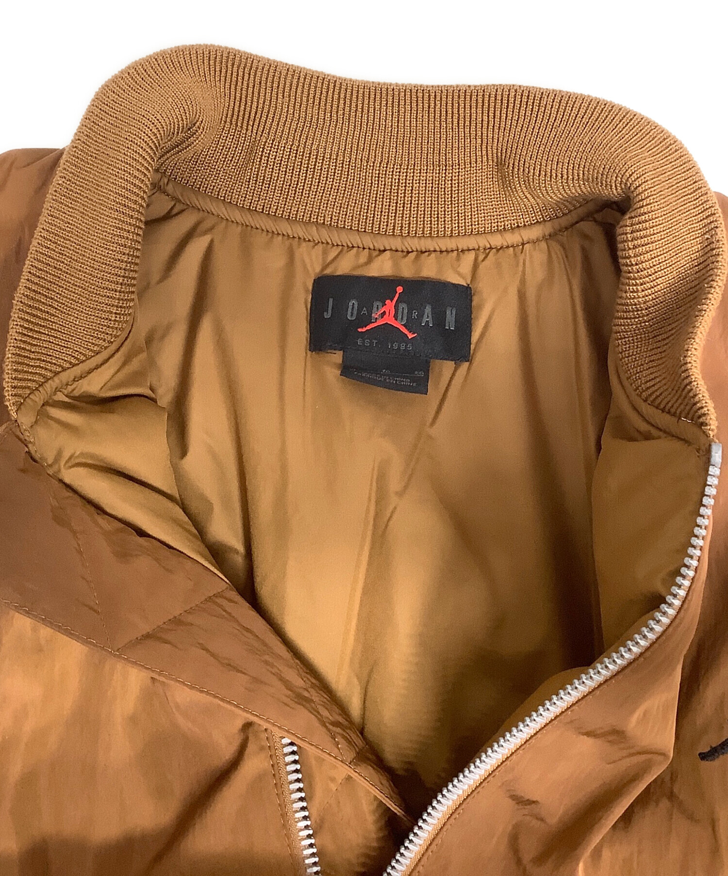 中古・古着通販】JORDAN (ジョーダン) ジップジャケット ブラウン