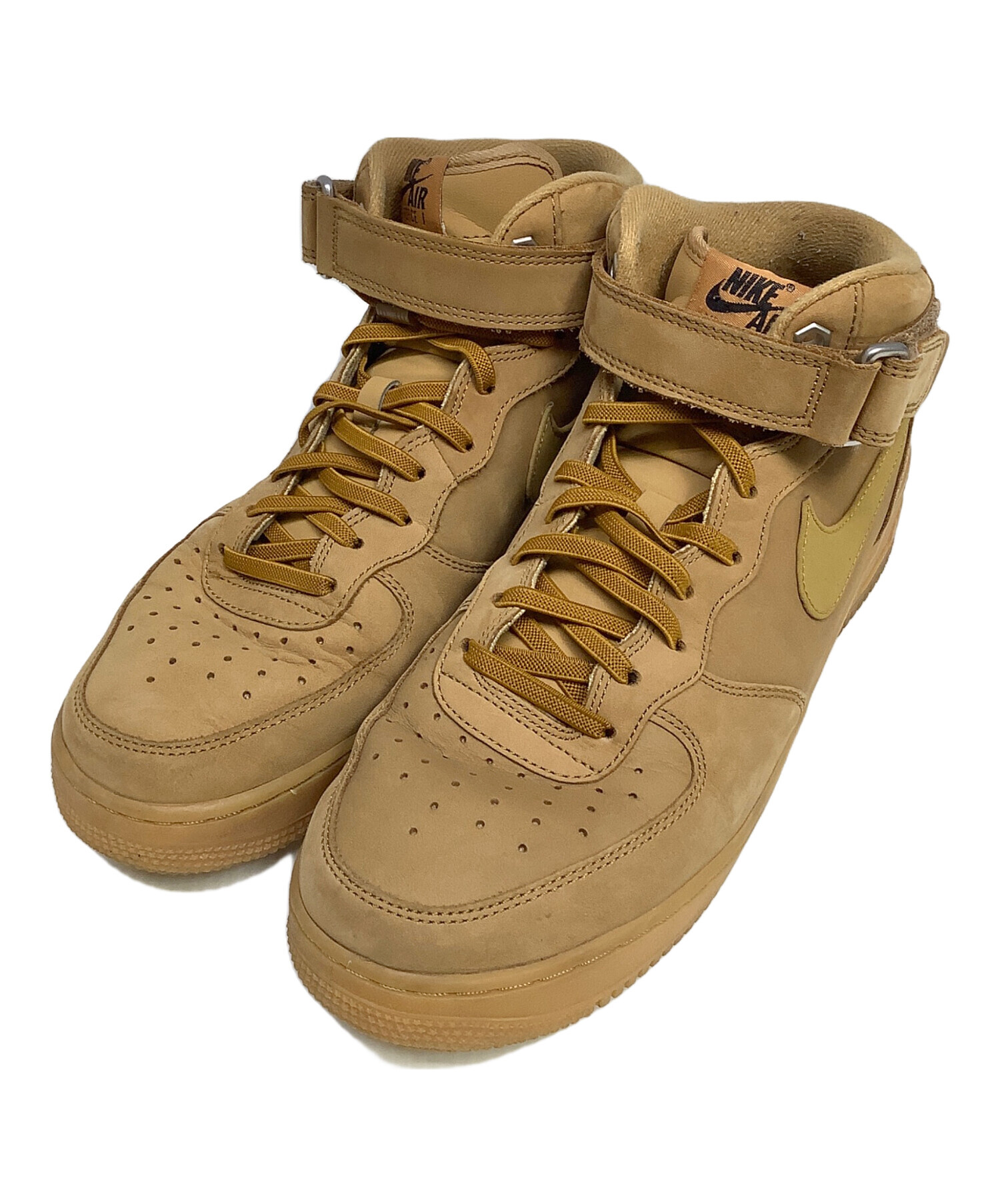 中古・古着通販】NIKE (ナイキ) ハイカットスニーカー ベージュ サイズ 