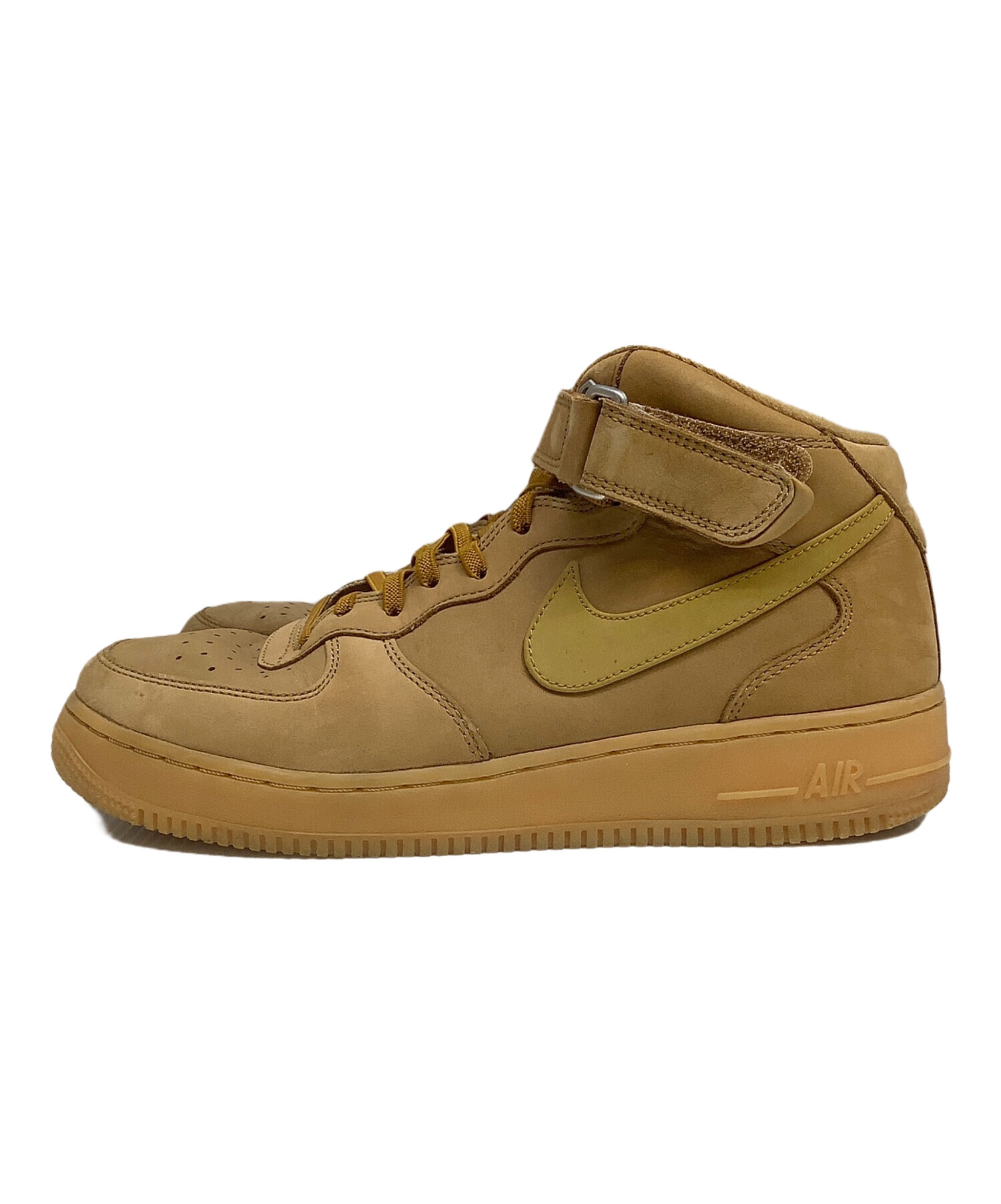 中古・古着通販】NIKE (ナイキ) ハイカットスニーカー ベージュ サイズ 