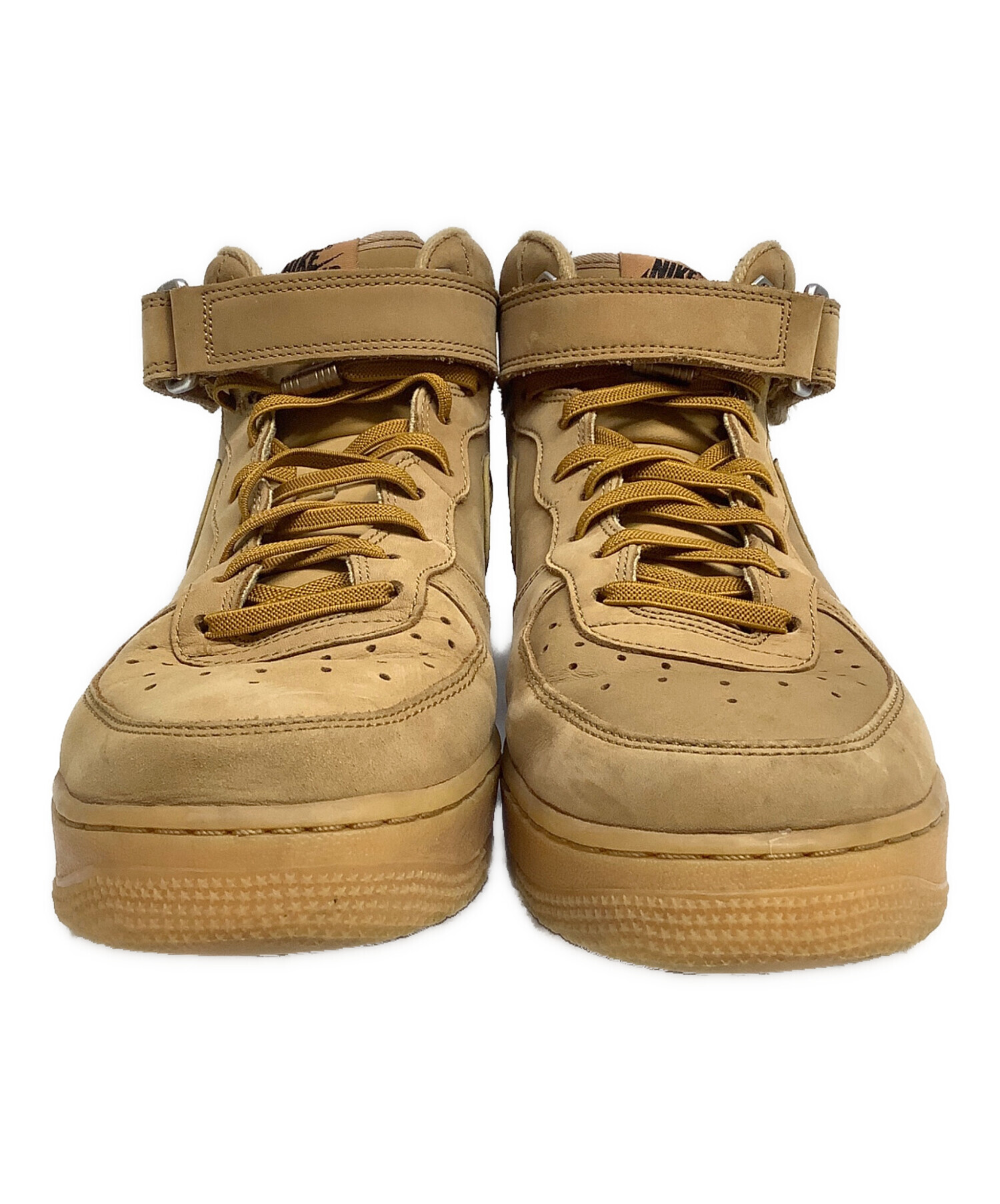 中古・古着通販】NIKE (ナイキ) ハイカットスニーカー ベージュ サイズ 