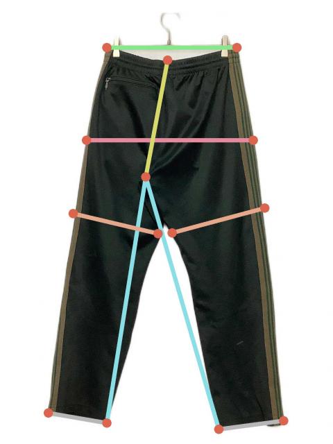 中古・古着通販】Needles (ニードルズ) トラックパンツ グリーン