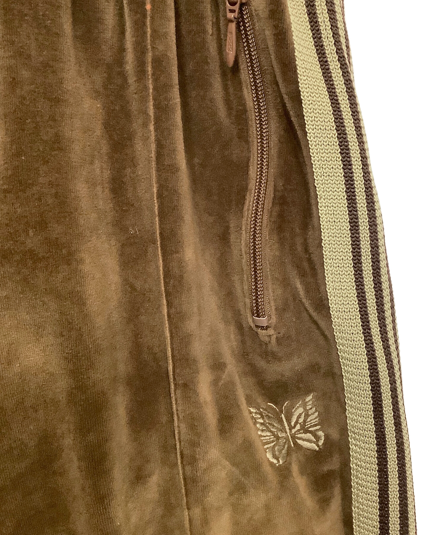 中古・古着通販】Needles (ニードルズ) ベロアナロートラックパンツ