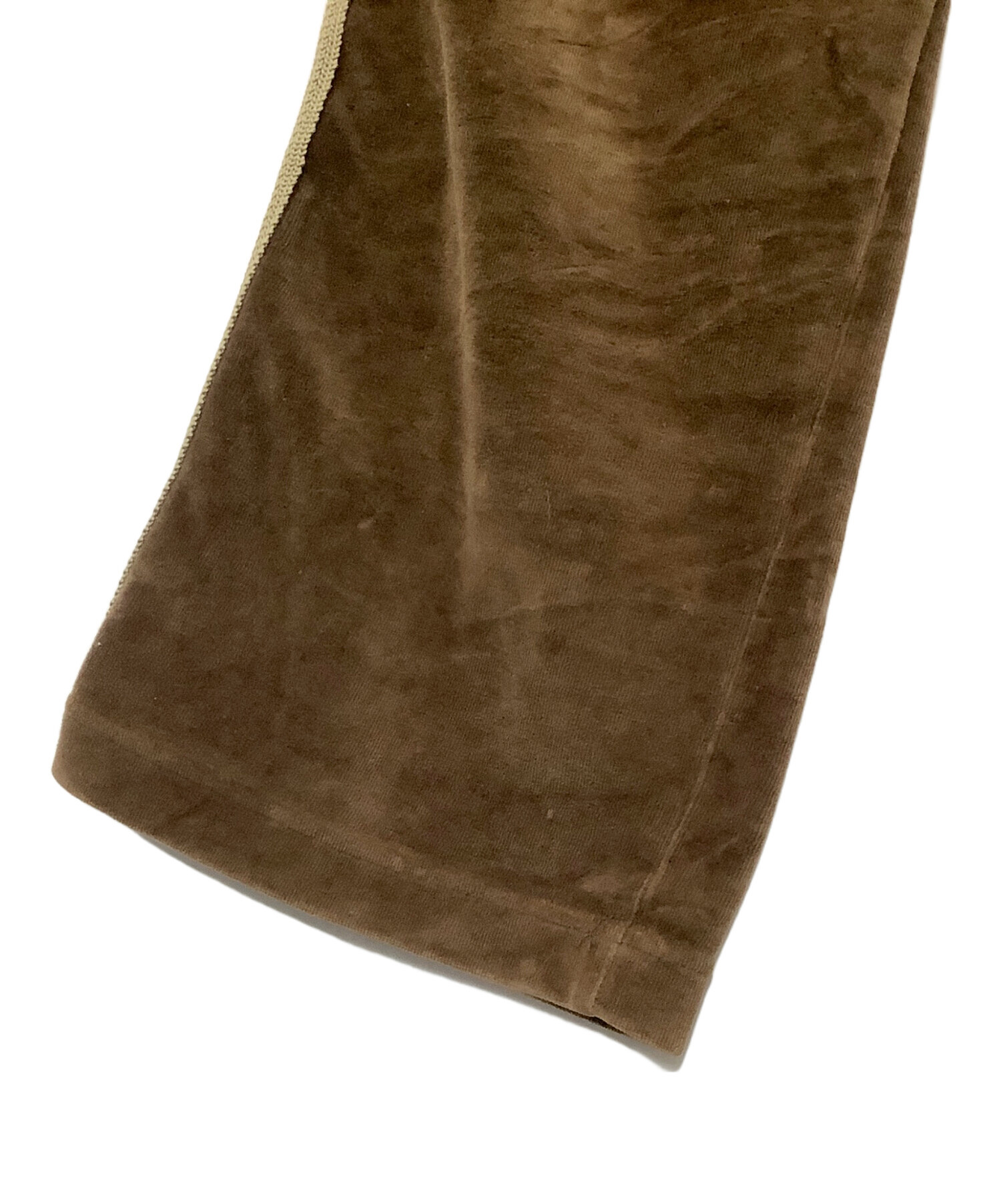 中古・古着通販】Needles (ニードルズ) ベロアナロートラックパンツ