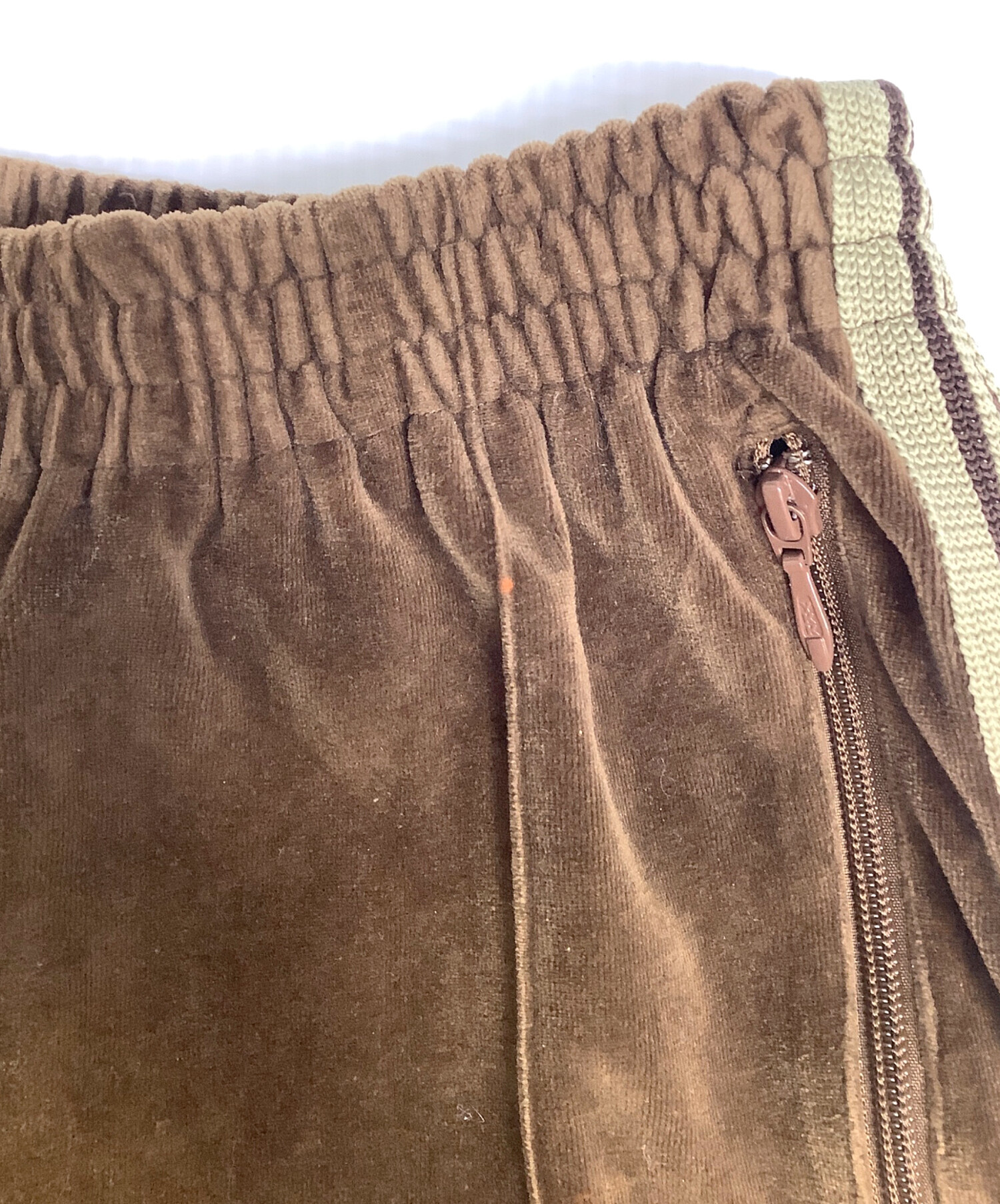 中古・古着通販】Needles (ニードルズ) ベロアナロートラックパンツ