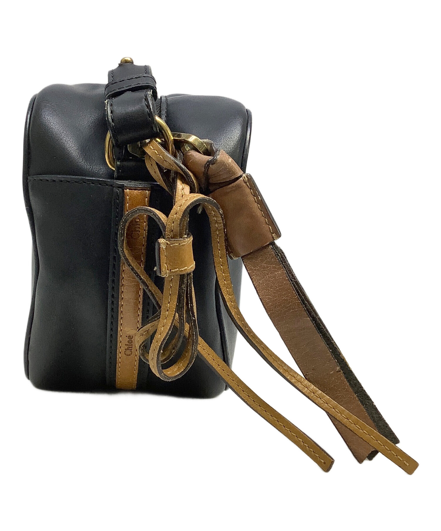 中古・古着通販】Chloe (クロエ) ショルダーバッグ ブラック｜ブランド