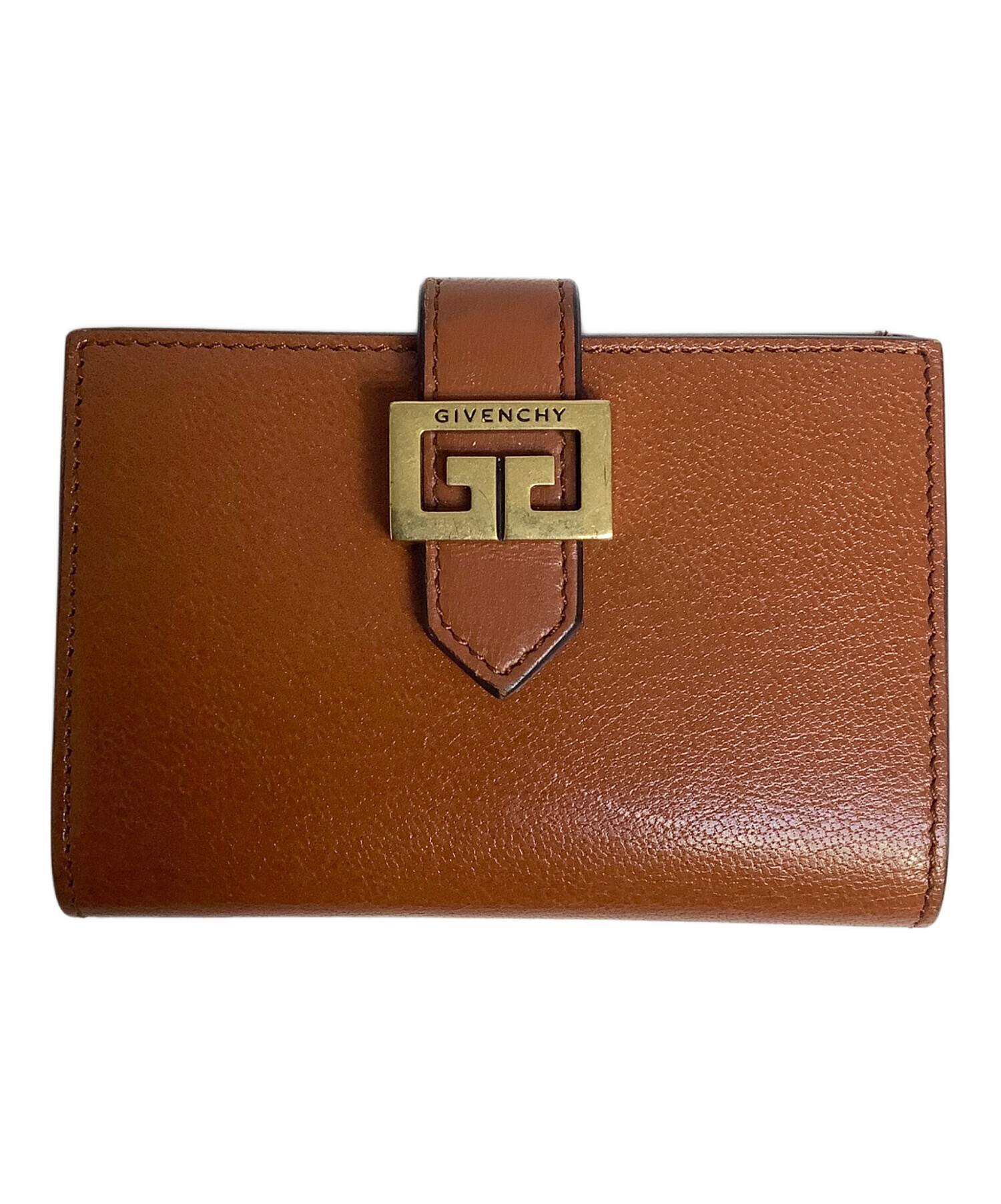 中古・古着通販】GIVENCHY (ジバンシィ) 2つ折り財布 ブラウン