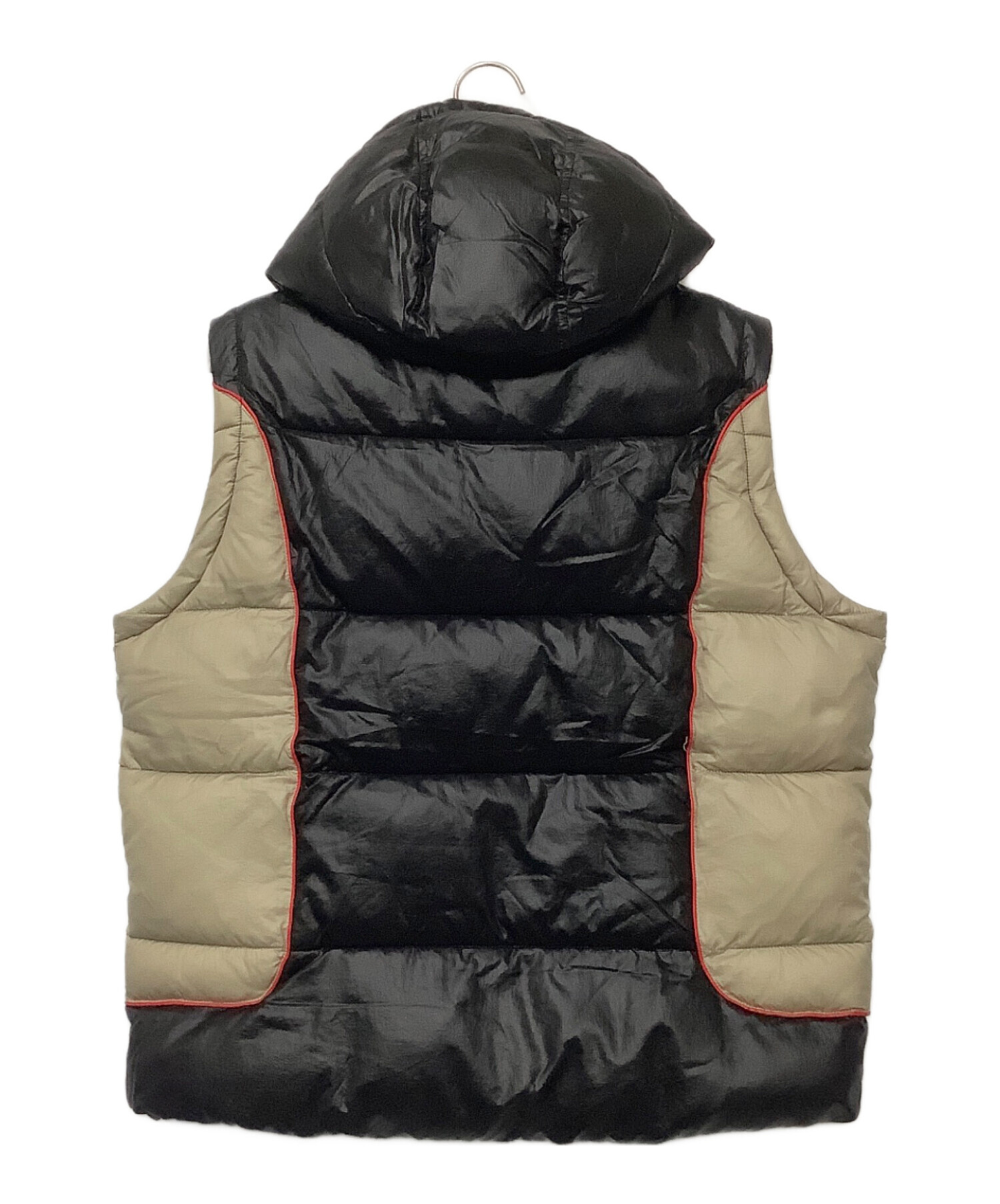 中古・古着通販】DIESEL (ディーゼル) ナイロンベスト ブラック サイズ