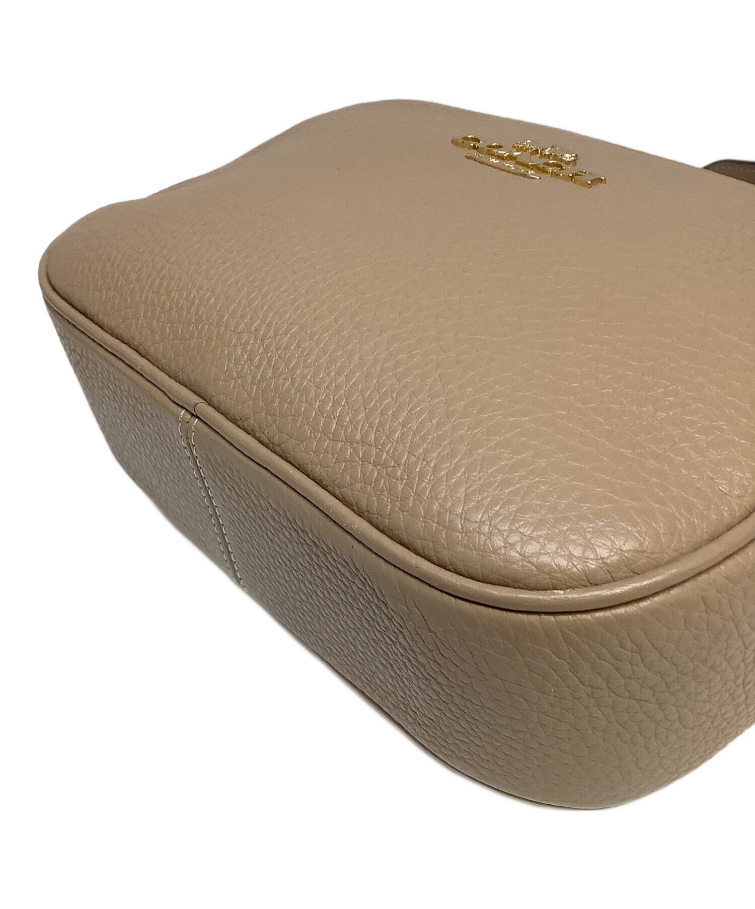 中古・古着通販】COACH (コーチ) ショルダーバッグ ベージュ｜ブランド