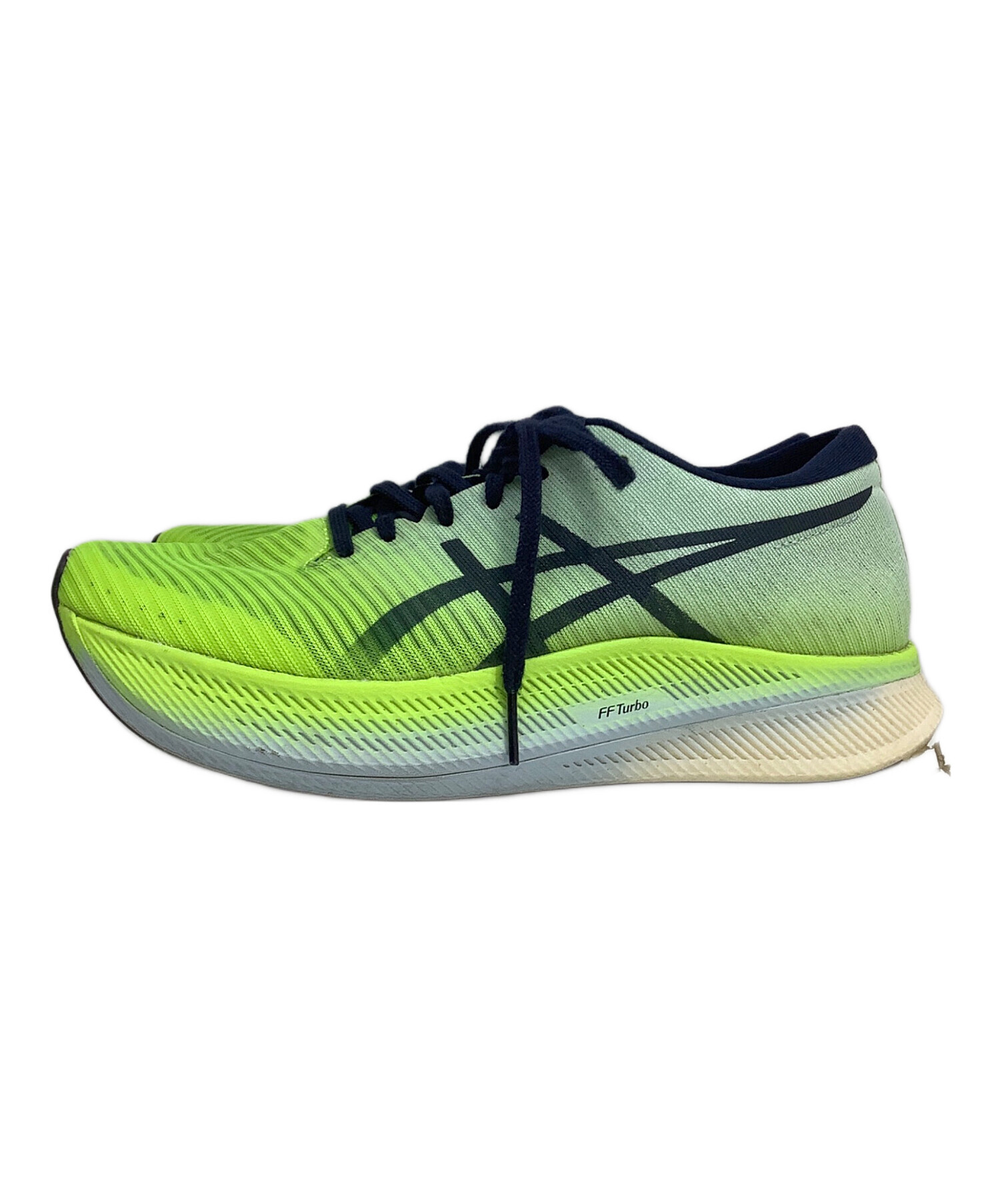 中古・古着通販】asics (アシックス) ランニングシューズ グリーン