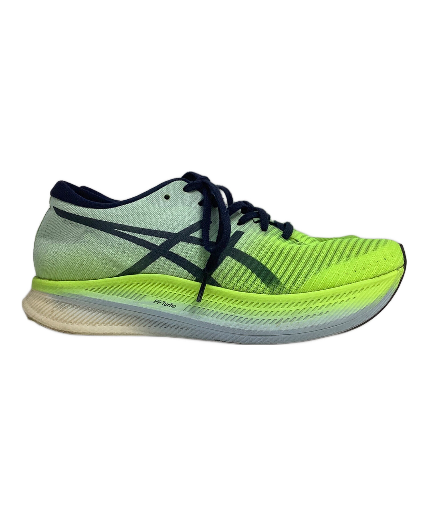 中古・古着通販】asics (アシックス) ランニングシューズ グリーン