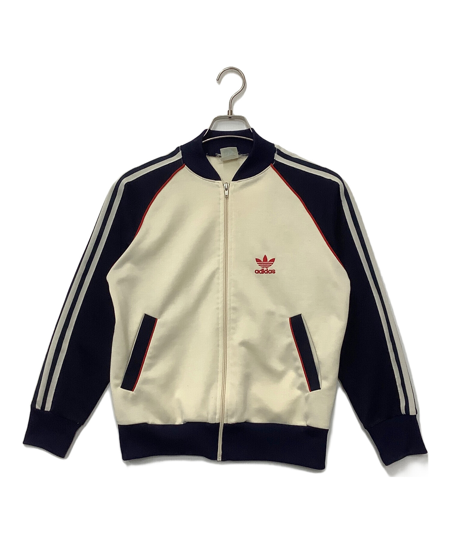 中古・古着通販】adidas (アディダス) トラックジャケット ベージュ