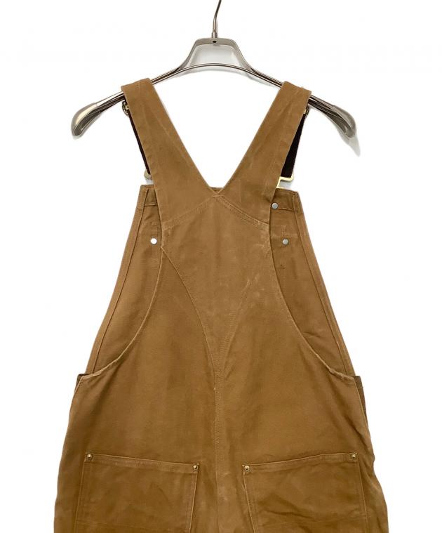 中古・古着通販】CarHartt (カーハート) オーバーオール ベージュ