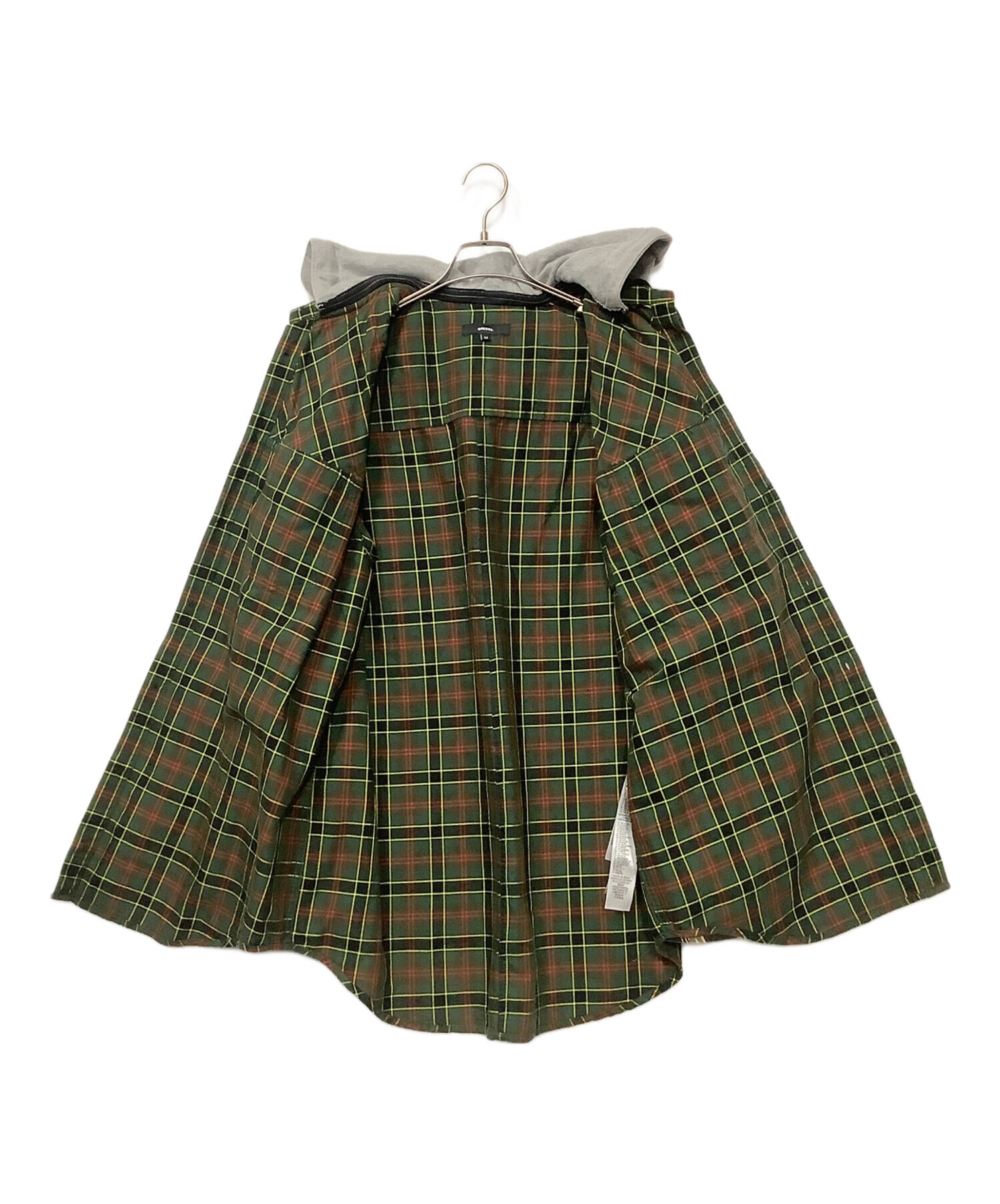 中古・古着通販】DIESEL (ディーゼル) ミリタリージャケット カーキ