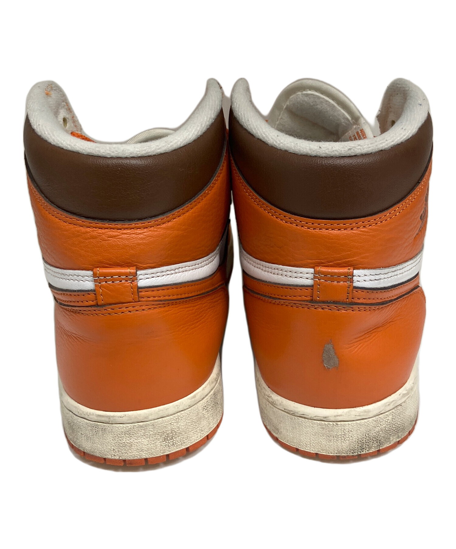 中古・古着通販】NIKE (ナイキ) AIR JORDAN 1 RETRO HIGH OG オレンジ