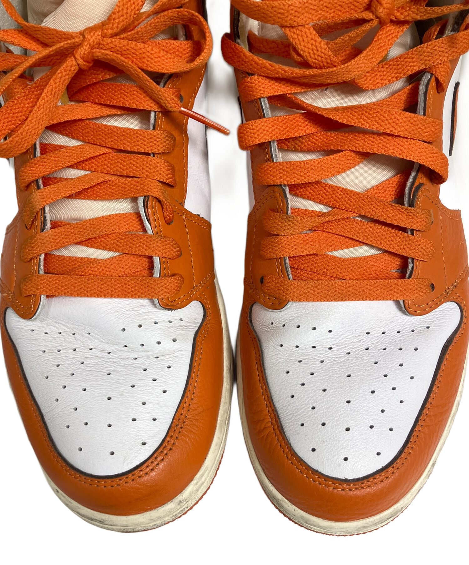 中古・古着通販】NIKE (ナイキ) AIR JORDAN 1 RETRO HIGH OG オレンジ