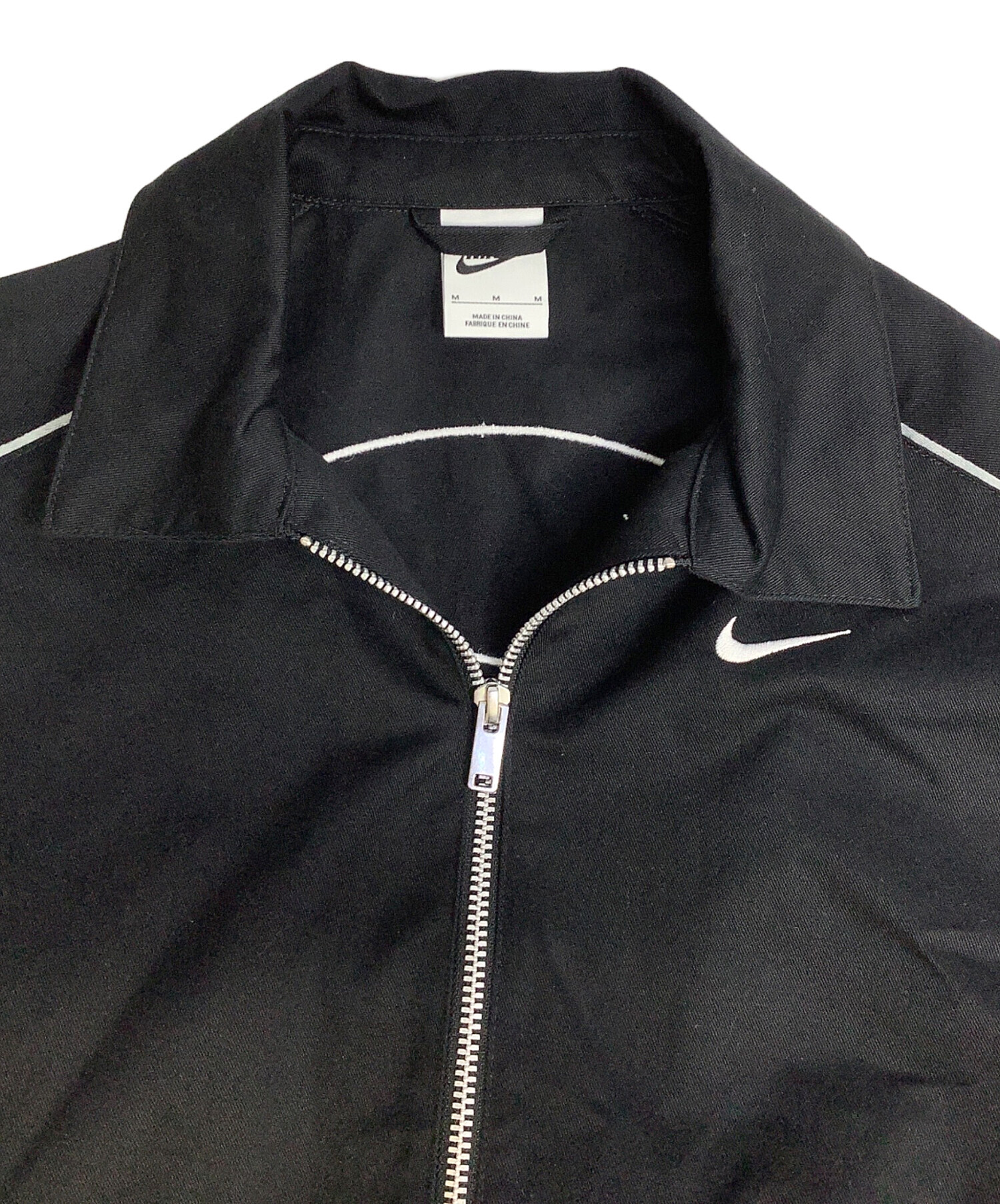 中古・古着通販】NIKE (ナイキ) ウーブン ジャケット ブラック サイズ