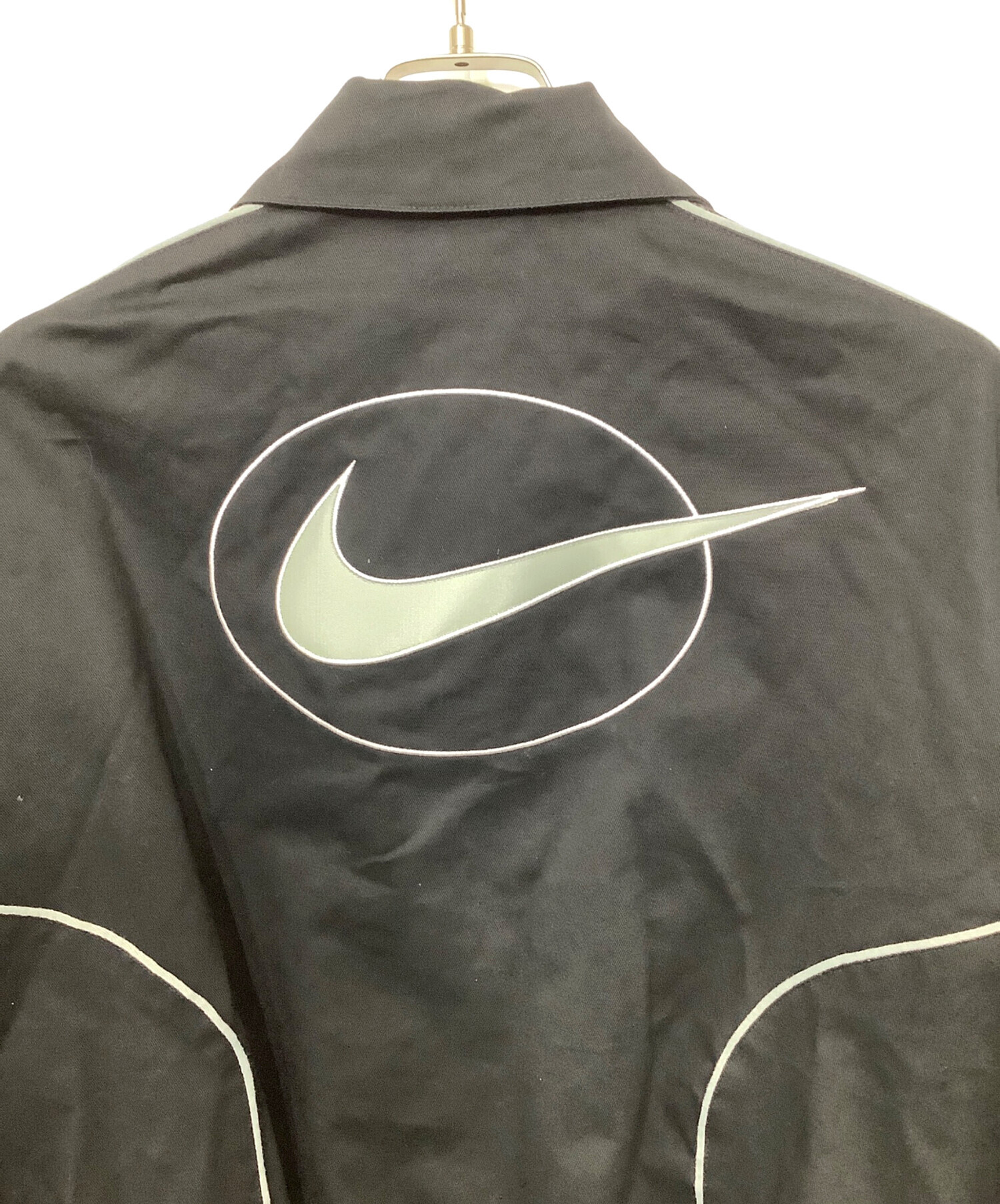 中古・古着通販】NIKE (ナイキ) ウーブン ジャケット ブラック サイズ