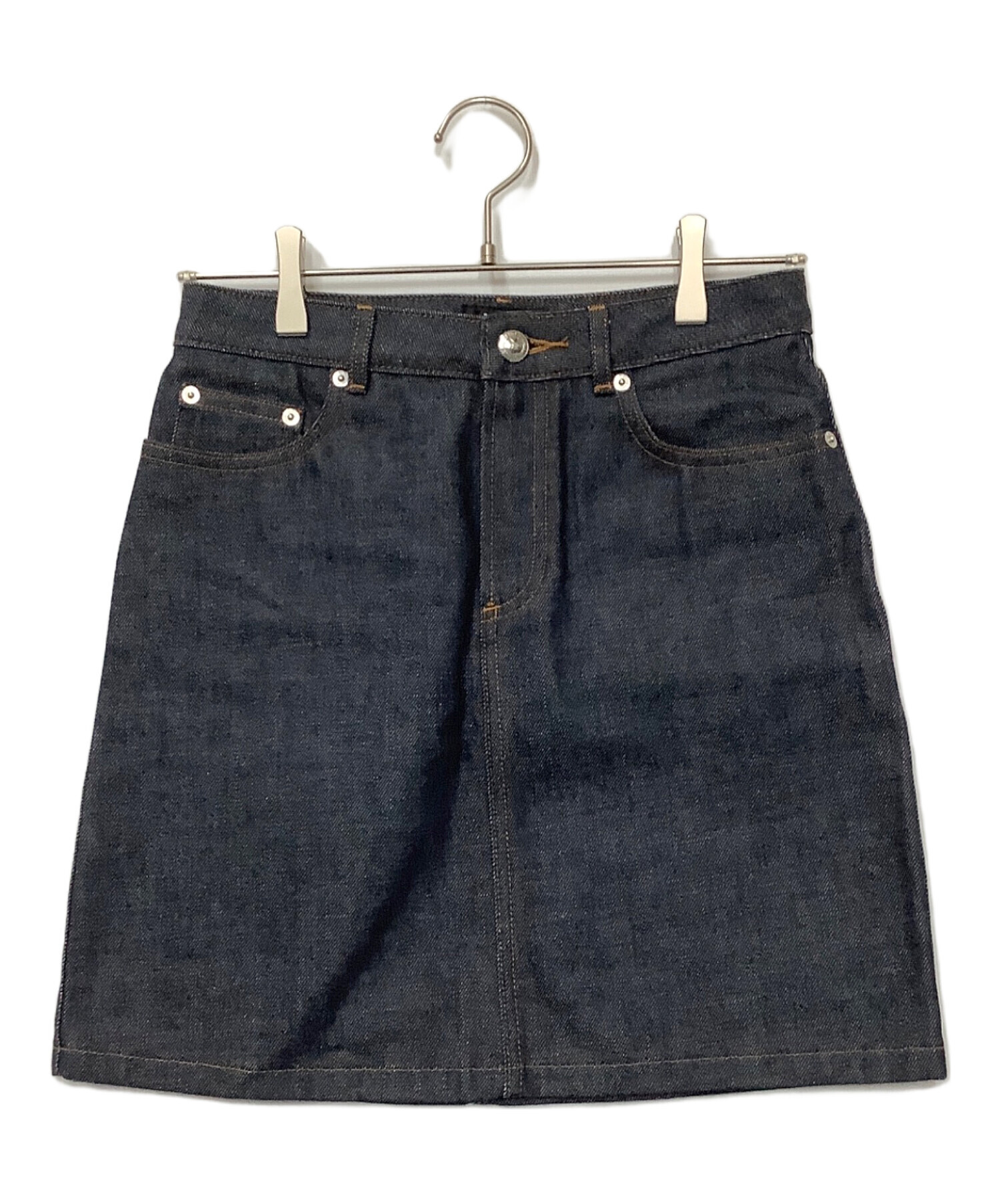 A.P.C. ダークデニム スカート 34 中古・古着通販】A.P.C. (アーペーセー) デニムスカート インディゴ