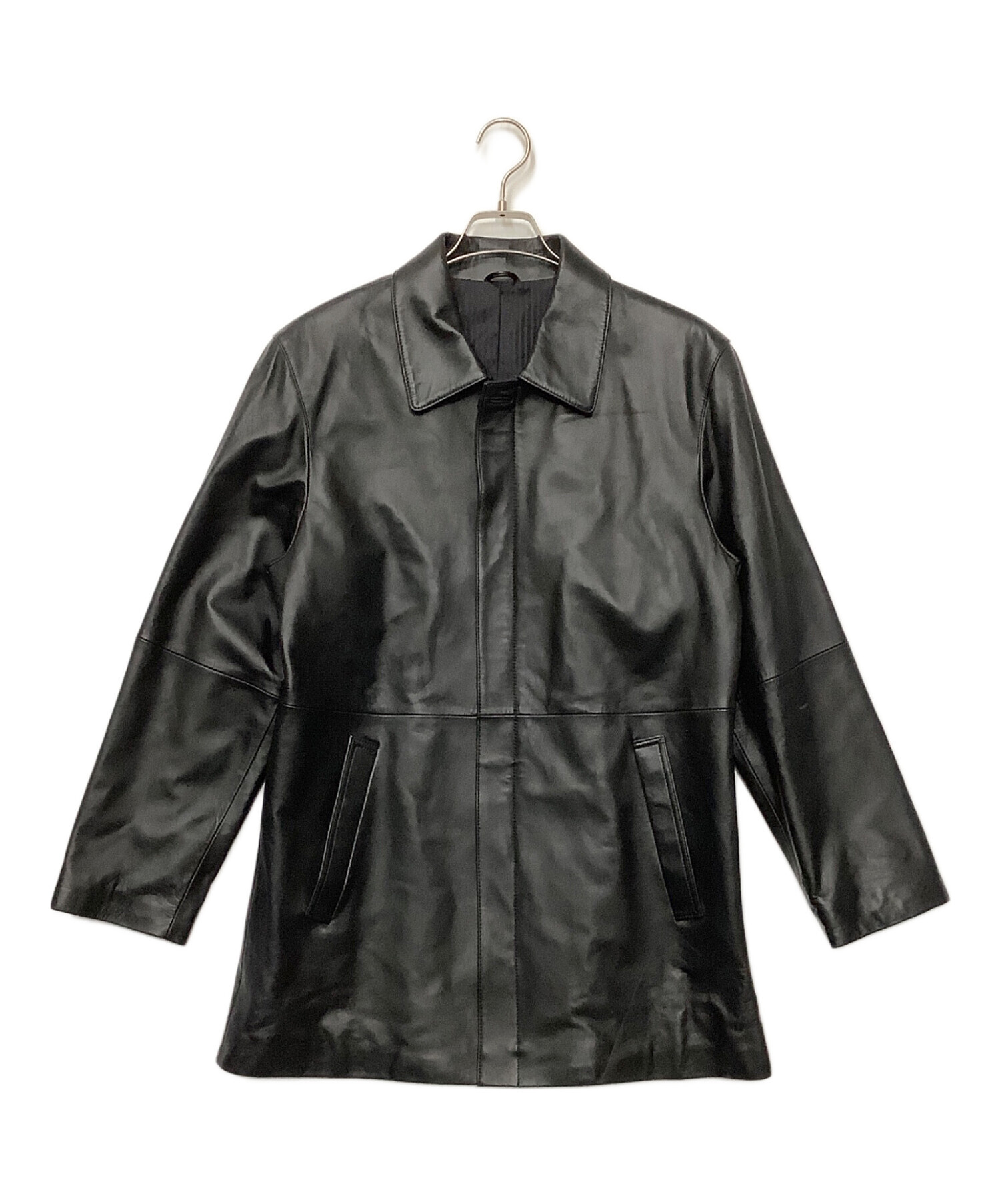中古・古着通販】LICORICE (リコリス) レザージャケット ブラック 中古・古着通販】LICORICE (リコリス) レザージャケット ブラック