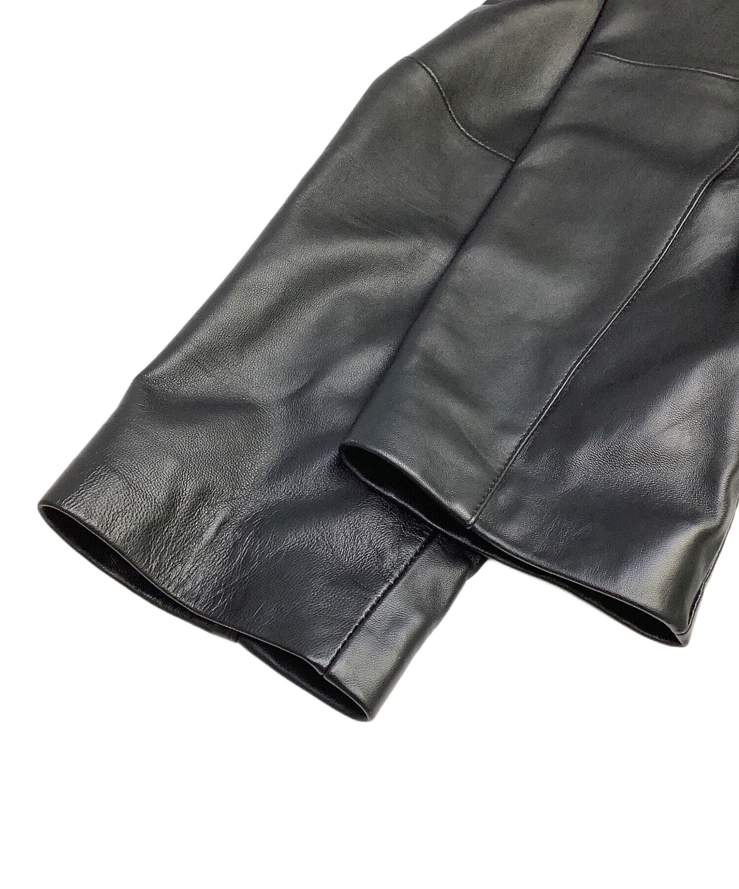 中古・古着通販】LICORICE (リコリス) レザージャケット ブラック 中古・古着通販】LICORICE (リコリス) レザージャケット ブラック
