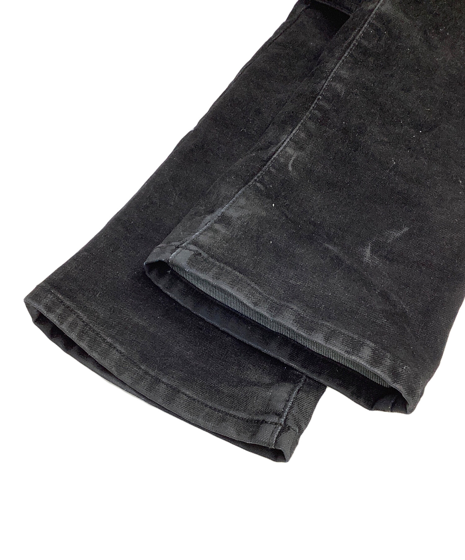 GUAPI ブラック スキニーデニム 28サイズ 中古・古着通販】GUAPI (グアピ) スキニーデニムパンツ ブラック