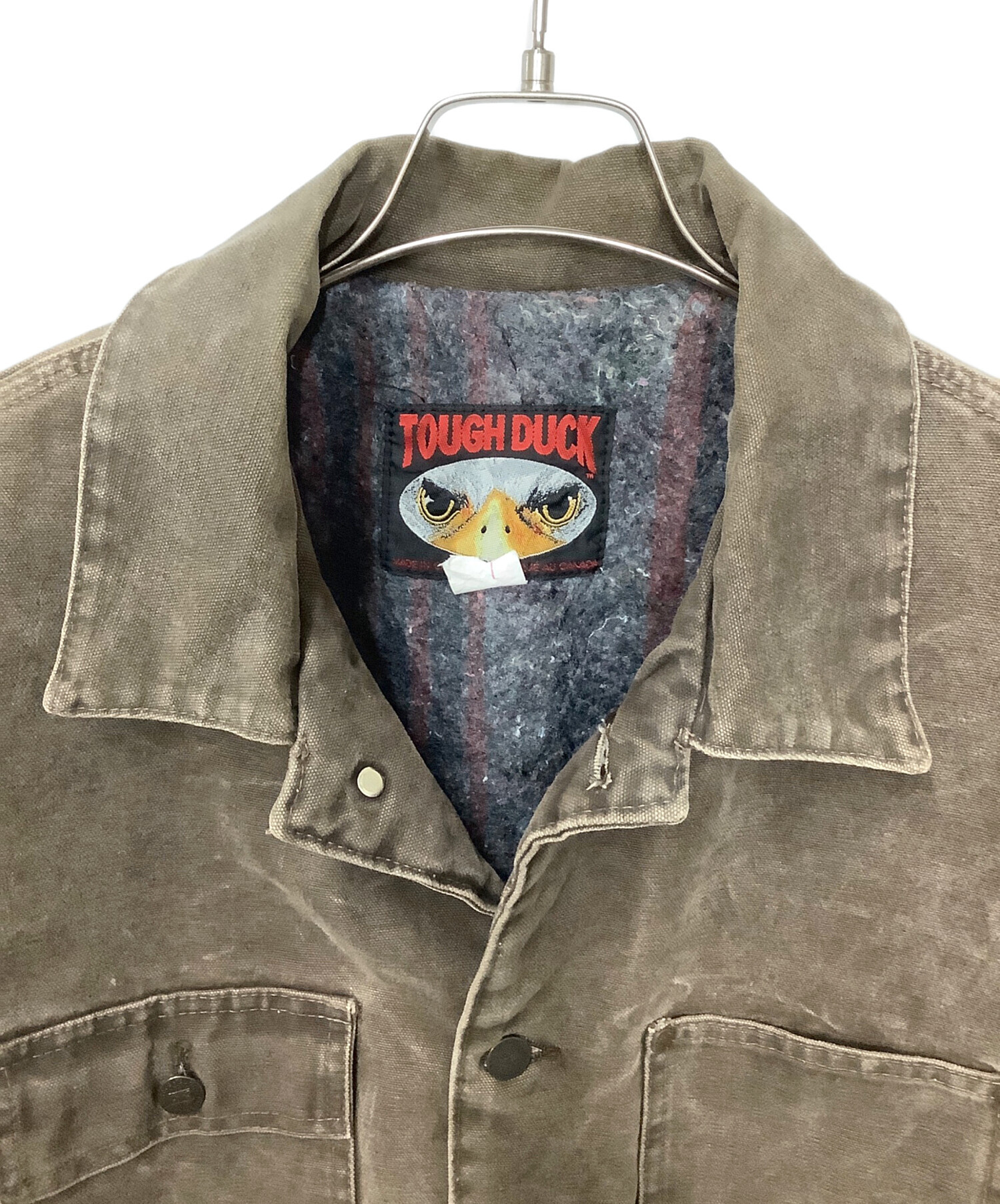 中古・古着通販】TOUGH DUCK (タフダック) ダック地ワークジャケット 