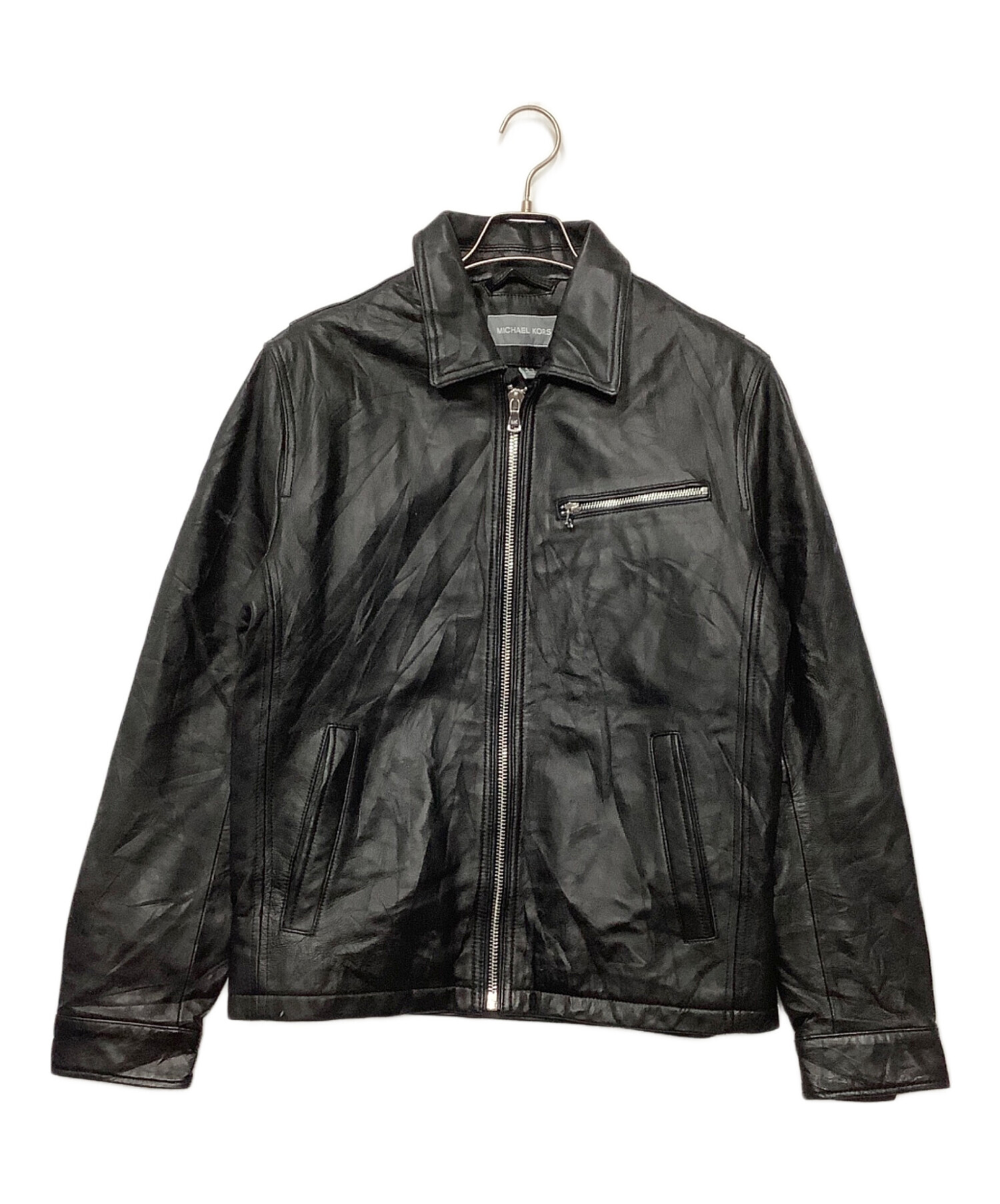 【タグ付き.未使用品】MICHAEL KORS レザージャケット　スエード 中古・古着通販】MICHAEL KORS (マイケル・コース) ライダース