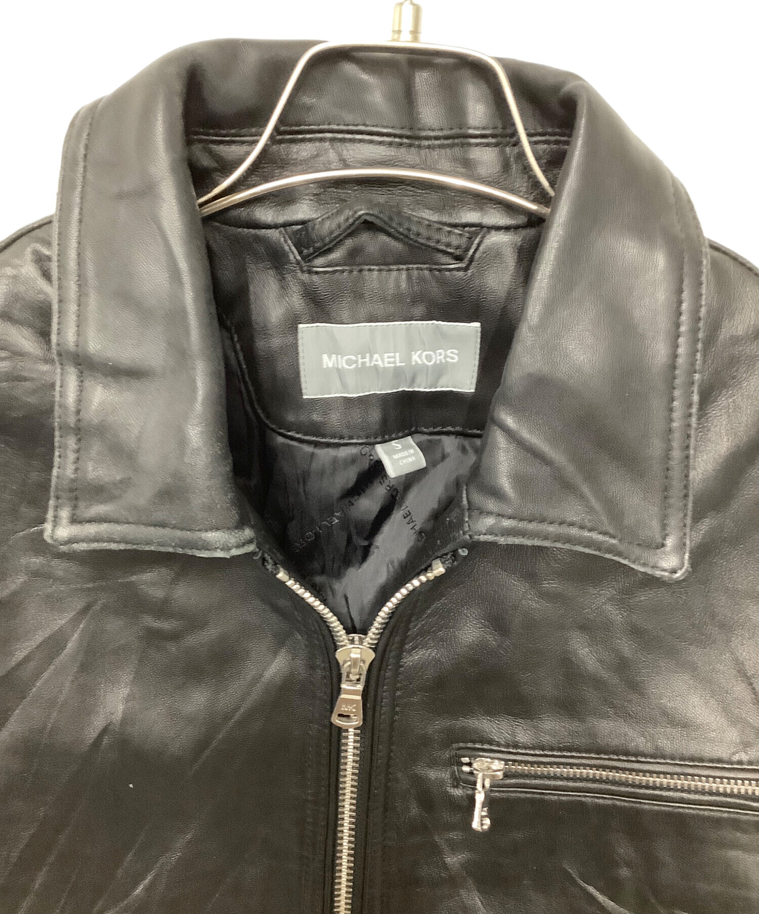 中古・古着通販】MICHAEL KORS (マイケル・コース) レザージャケット