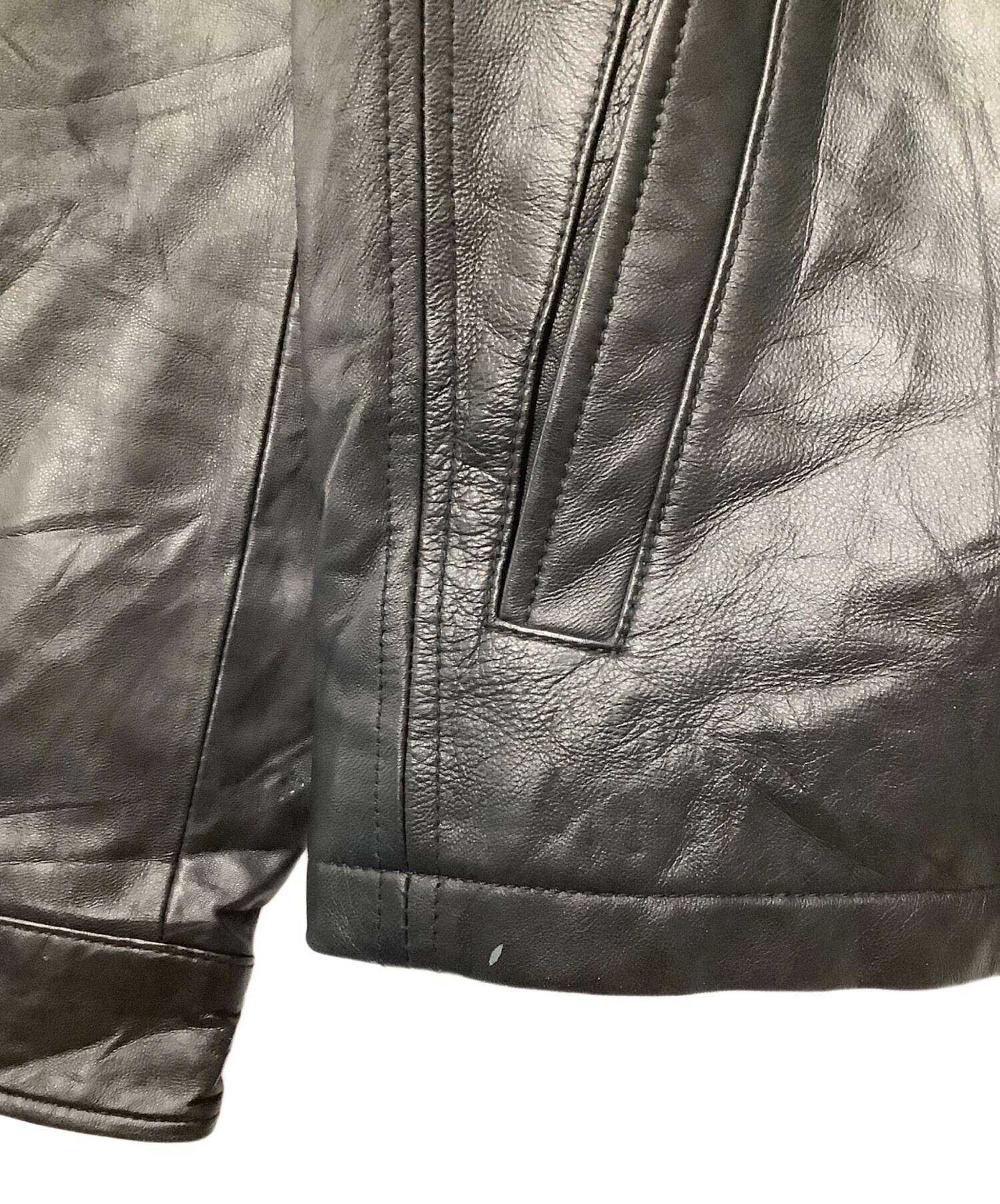 中古・古着通販】MICHAEL KORS (マイケル・コース) レザージャケット 