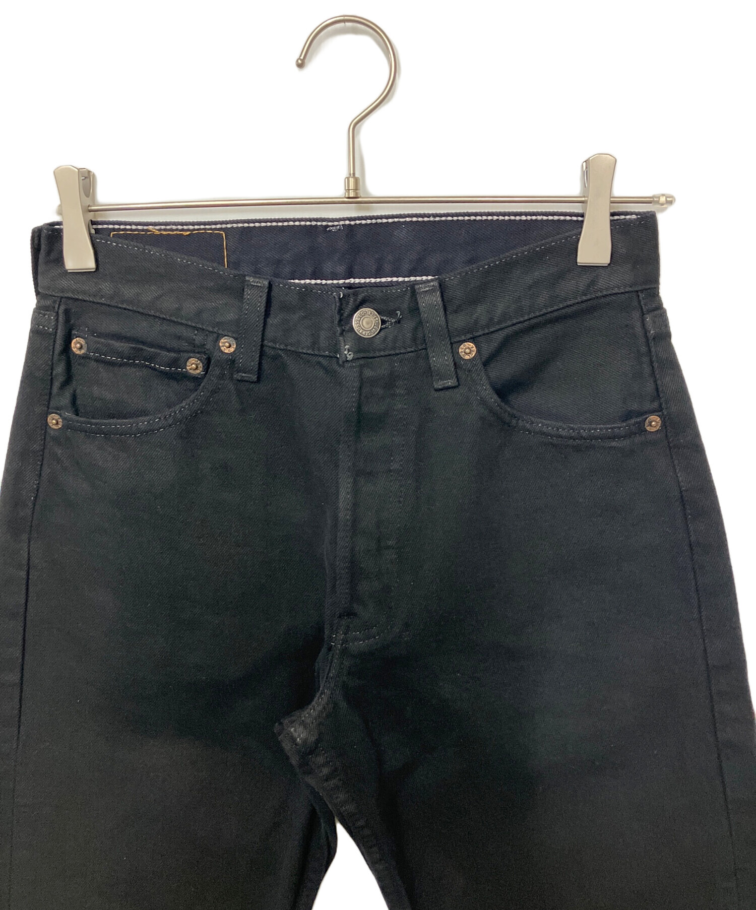 中古・古着通販】LEVI'S (リーバイス) デニムパンツ ブラック サイズ