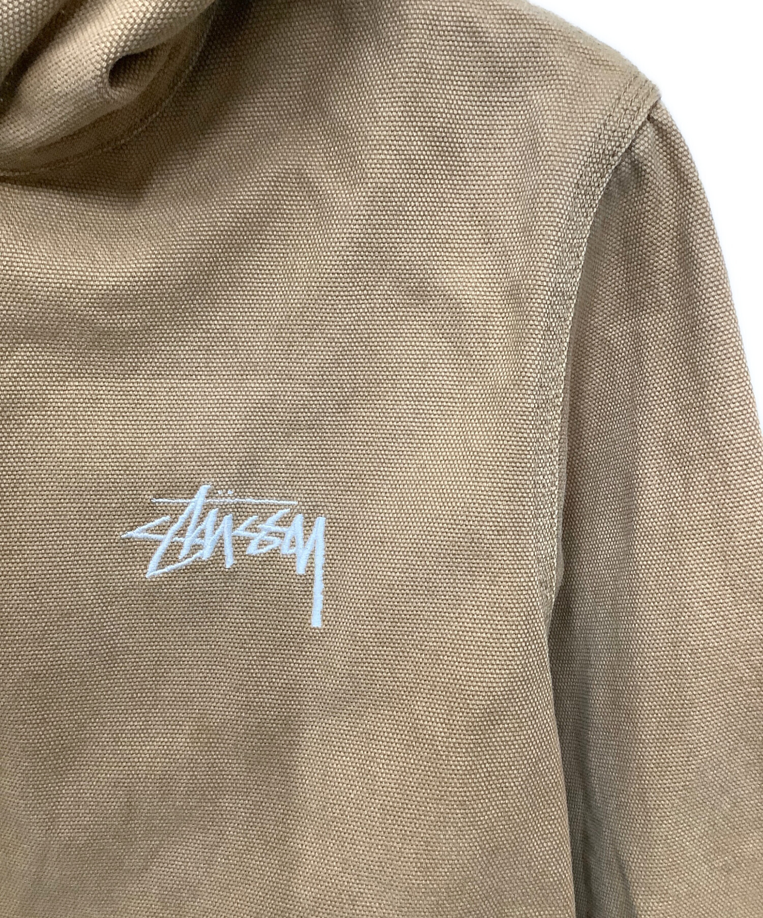 中古・古着通販】stussy (ステューシー) ジャケット ベージュ サイズ:S