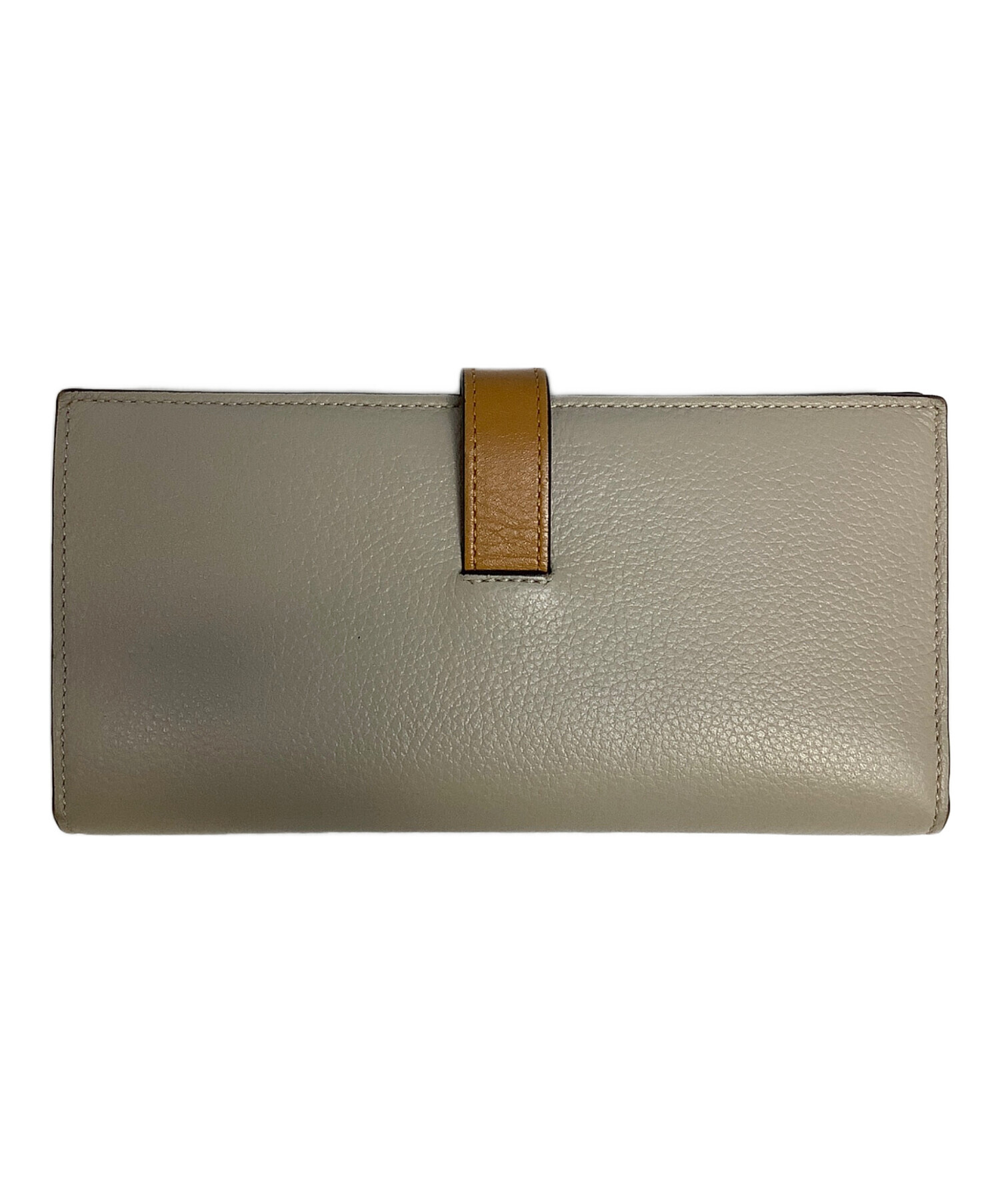 中古・古着通販】LOEWE (ロエベ) 長財布 ベージュ×ピンク｜ブランド 