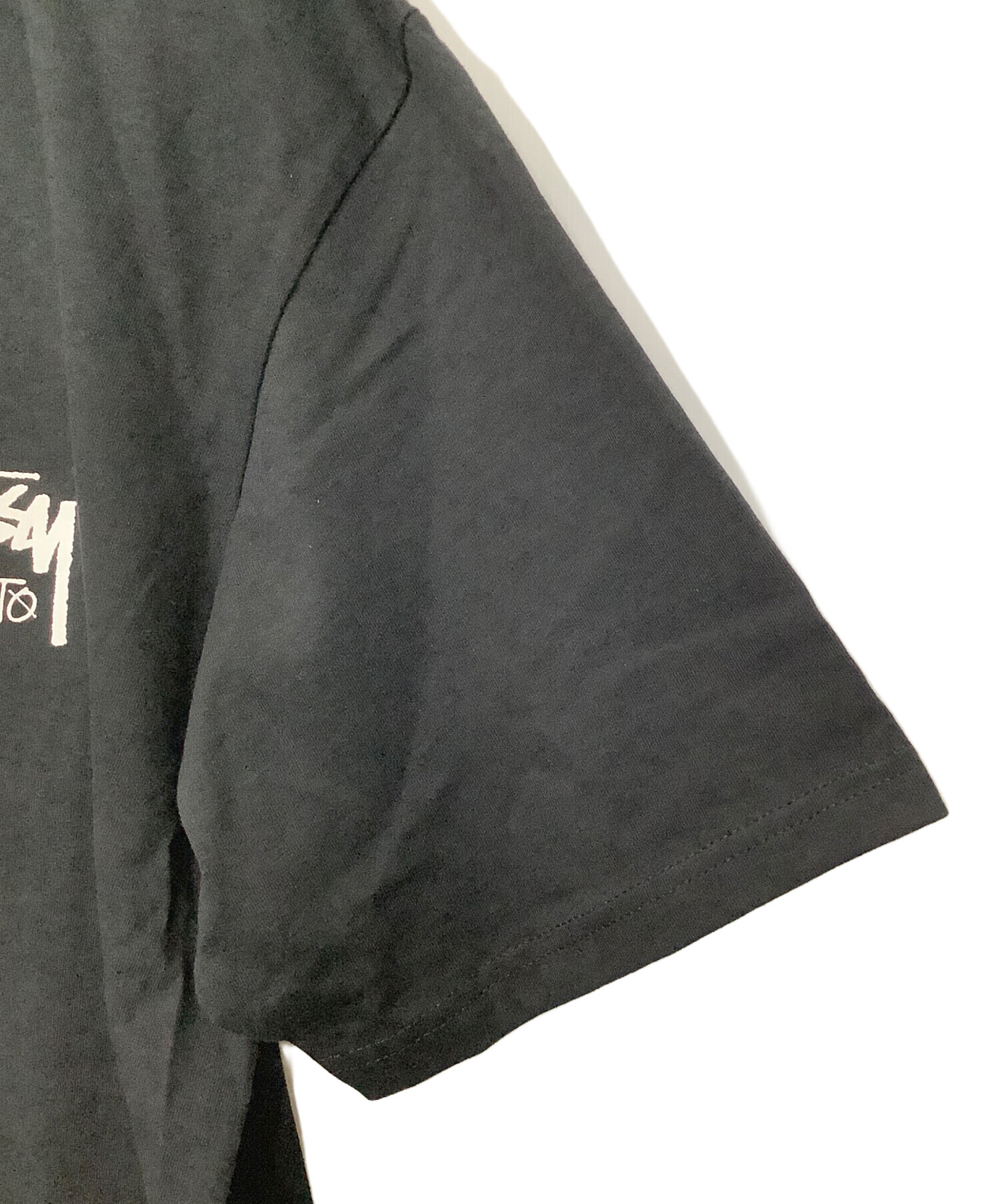 中古・古着通販】stussy (ステューシー) 半袖カットソー ブラック 